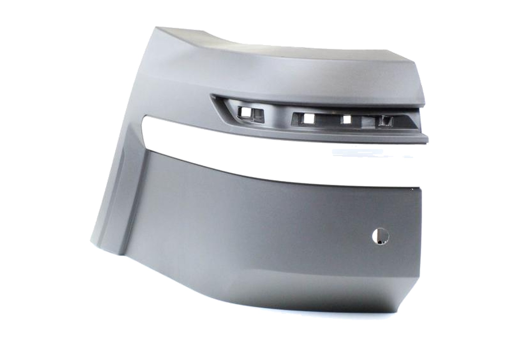 Para-choque Traseiro Direito (Passageiro) Texturizado Preto Fosco Prata VW 5U7807142MBAJ - Imagem 5