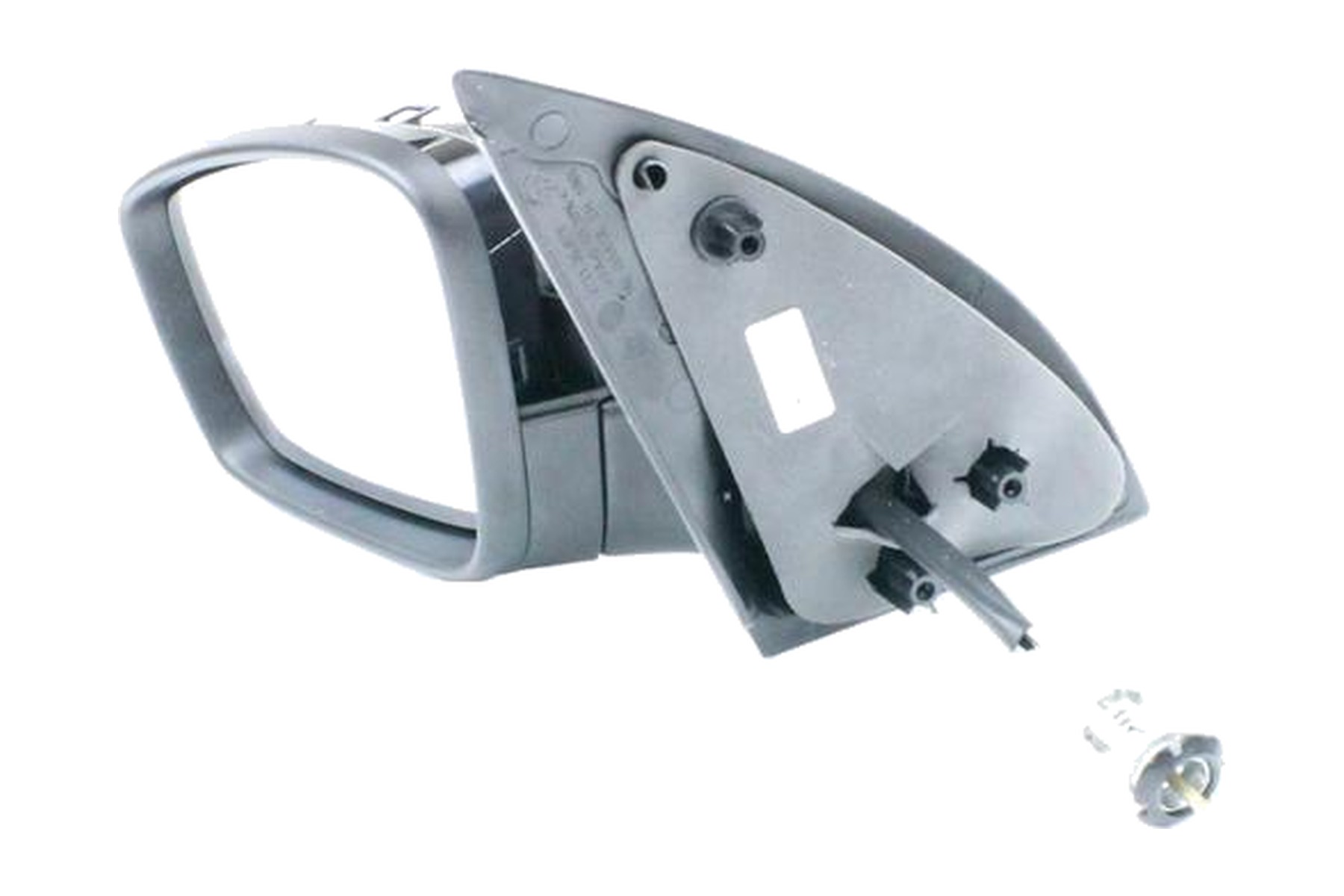 Espelho Retrovisor Preto Esquerdo (Motorista) Manual VW 5U1857507K9B9 - Imagem 4