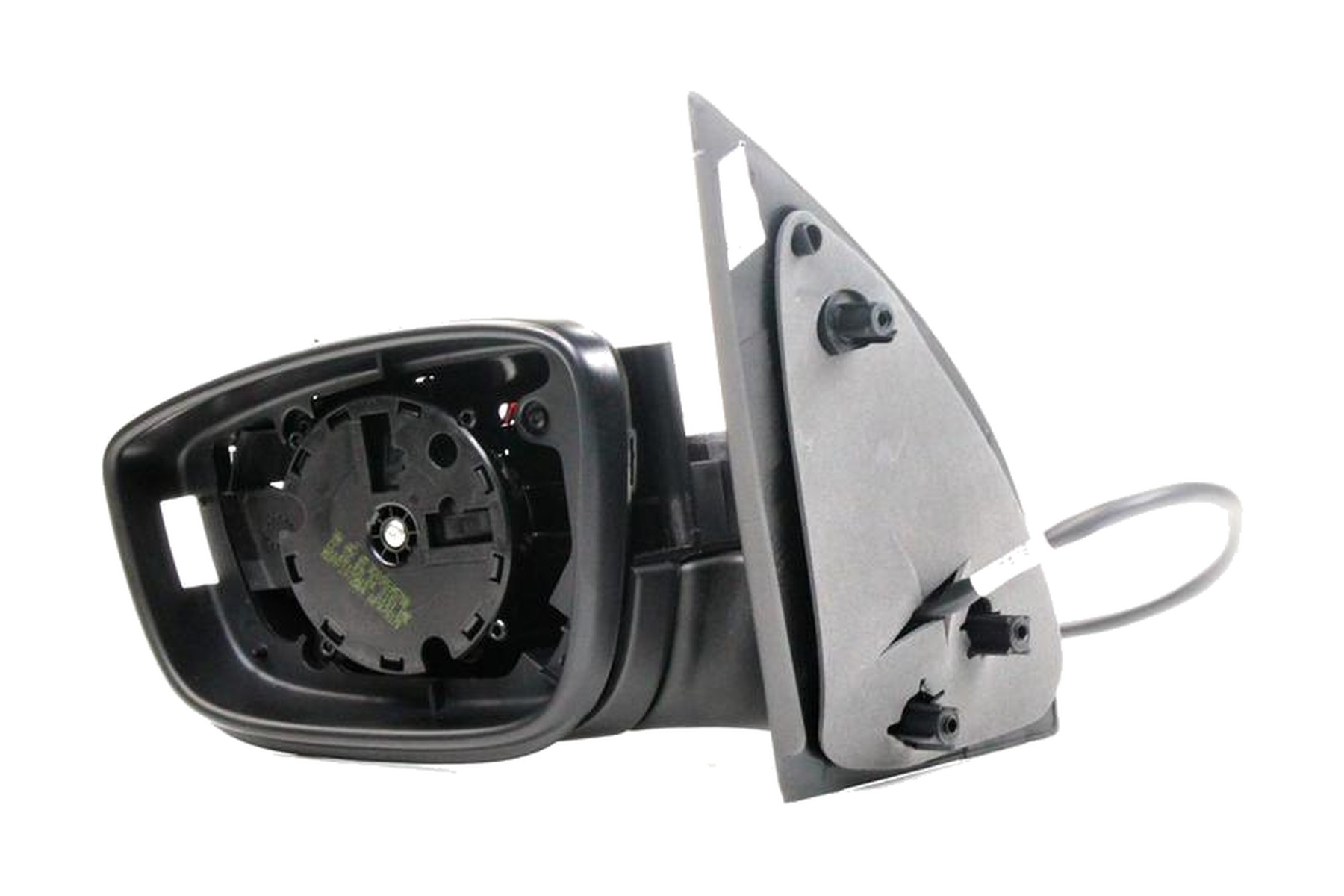 Espelho Retrovisor Preto Esquerdo (Motorista) Elétrico VW 5U1857507H1NN - Imagem 3