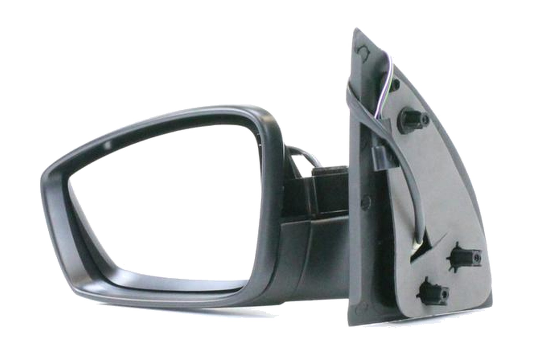 Espelho Retrovisor Preto Esquerdo (Motorista) Elétrico VW 5U7857507H1NN - Imagem 3