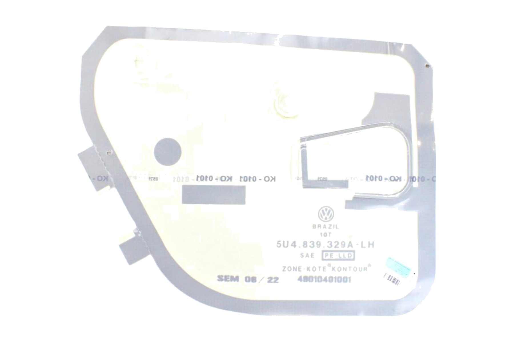 Capa de Proteção de Porta VW 5U4839329A - Imagem 2