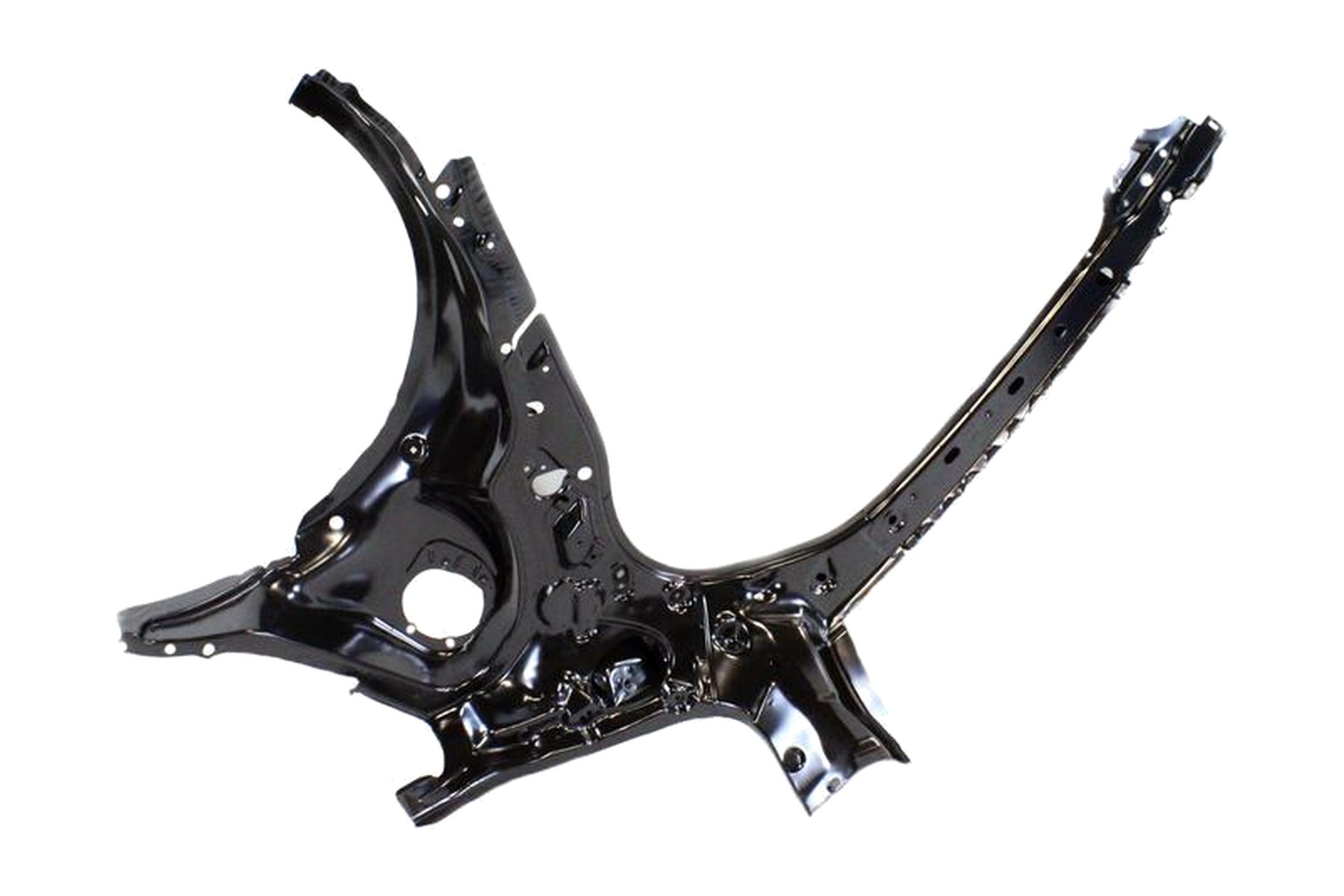 Chapa de Caixa de Roda Lateral Interno Traseiro VW 5U4809404CTR - Imagem 2