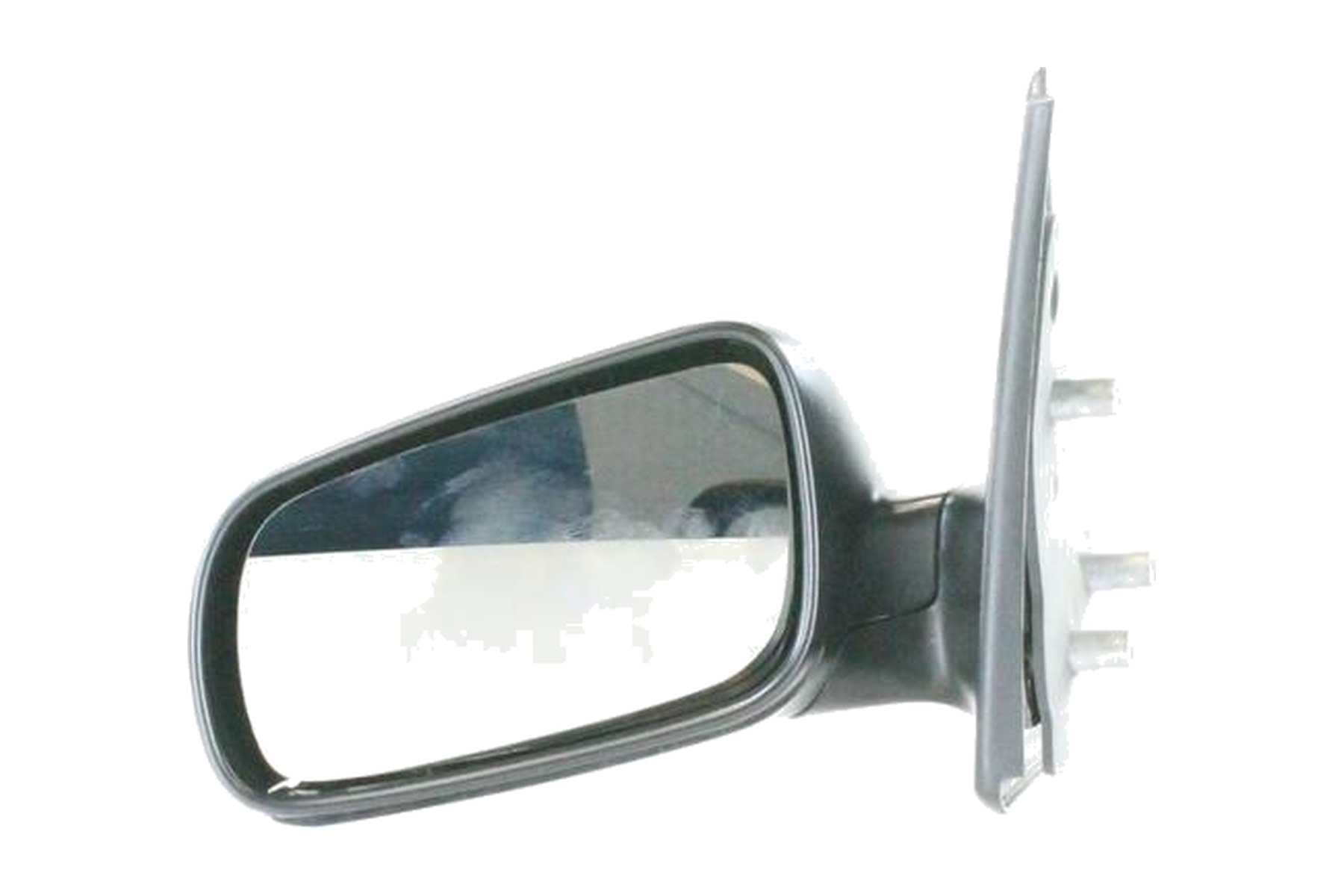 Espelho Retrovisor Preto Esquerdo (Motorista) Manual VW 377857501AL