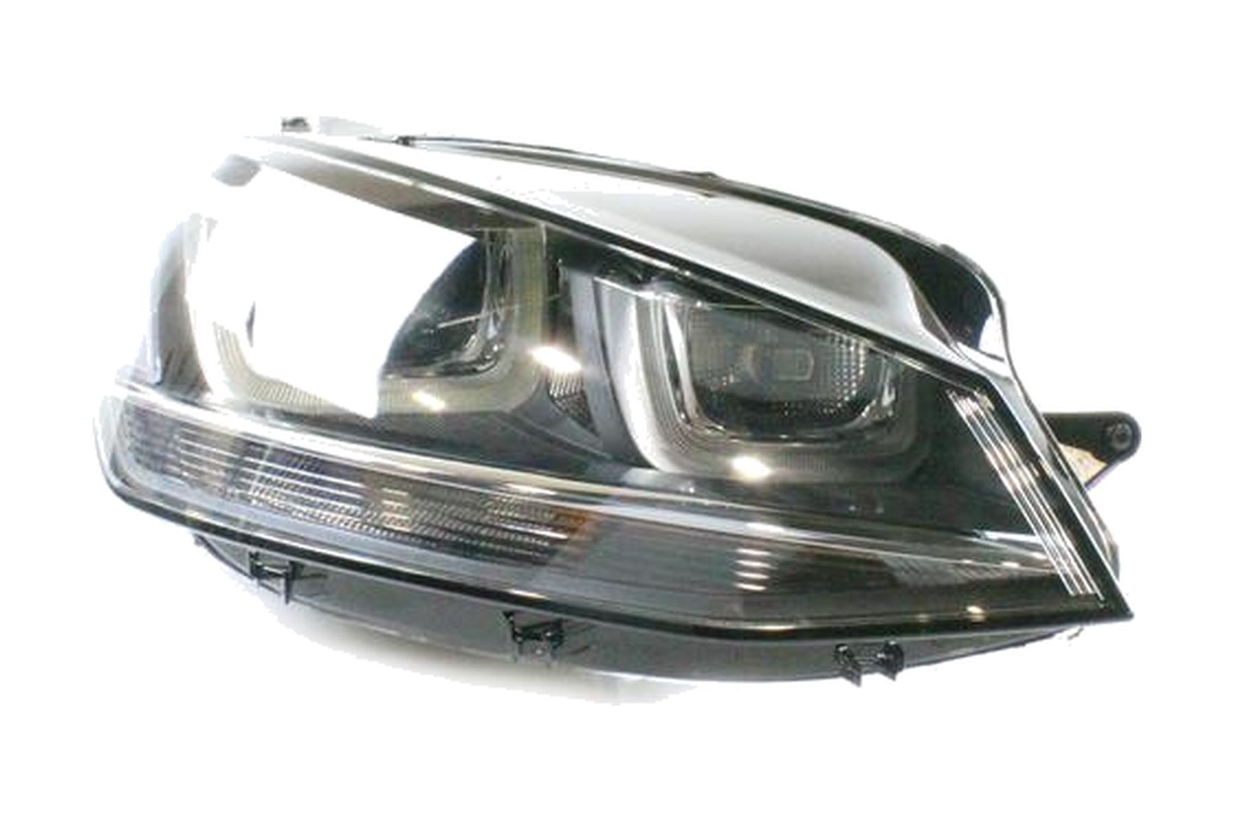 Farol Máscara Negra LED Direito (Passageiro) Xenon VW 5GM941754B - Imagem 4