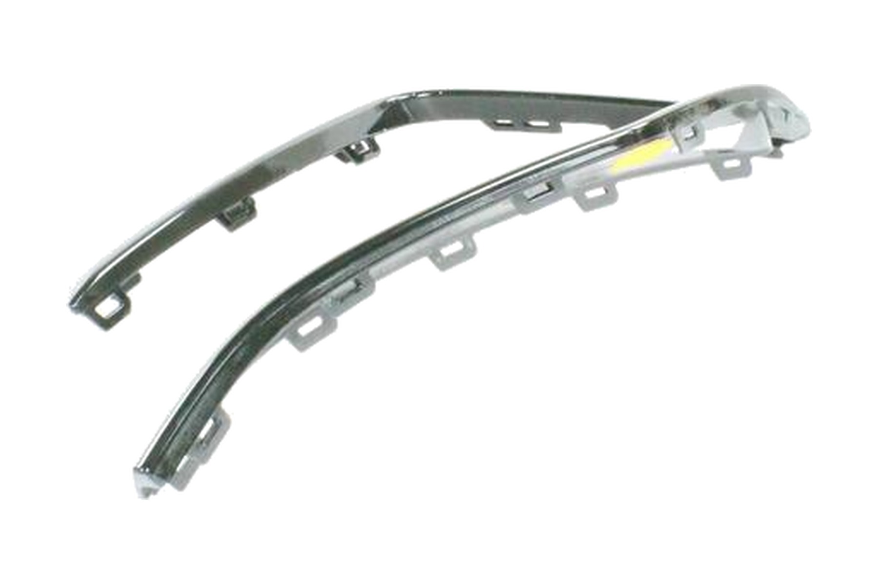 Friso de Moldura de Farol de Milha Preto Brilhante Esquerdo (Motorista) Dianteiro VW 2G0853711041 - Imagem 9