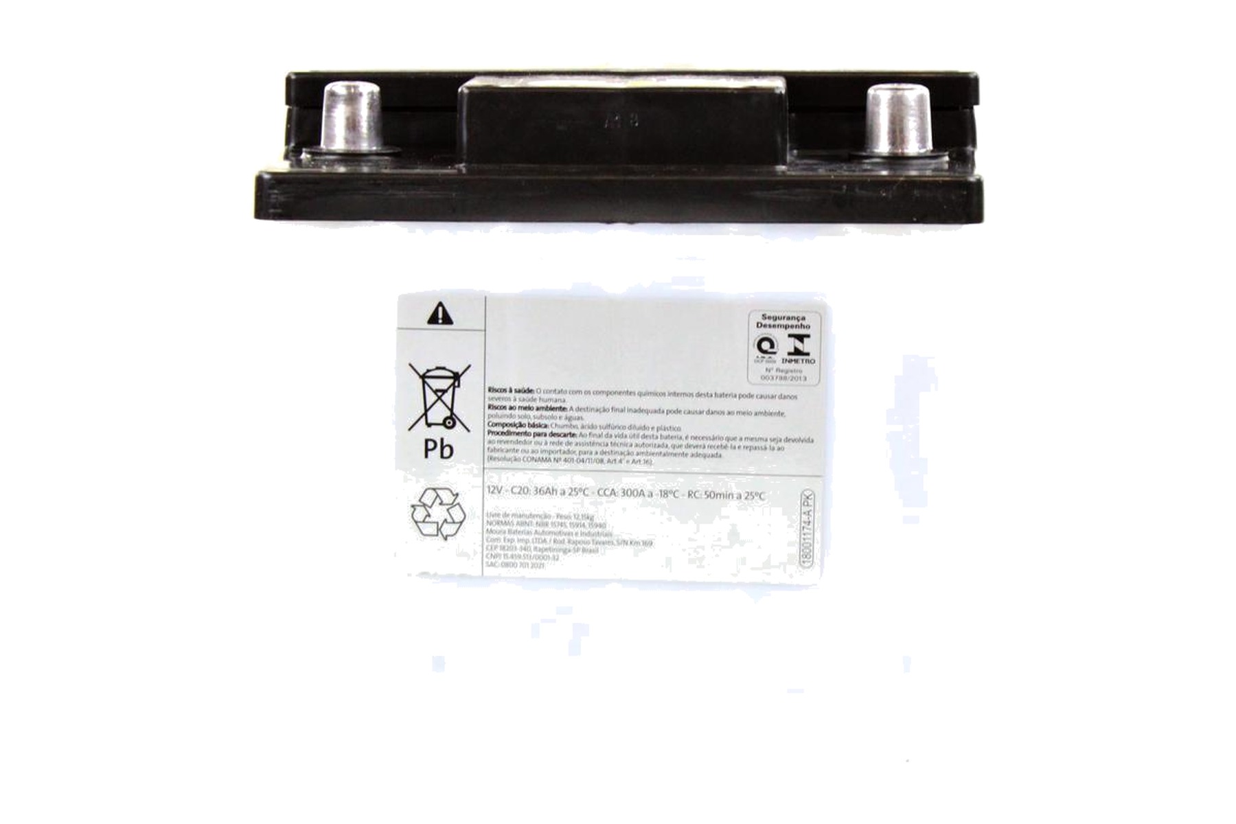 Bateria VW 5GM915105AF - Imagem 3