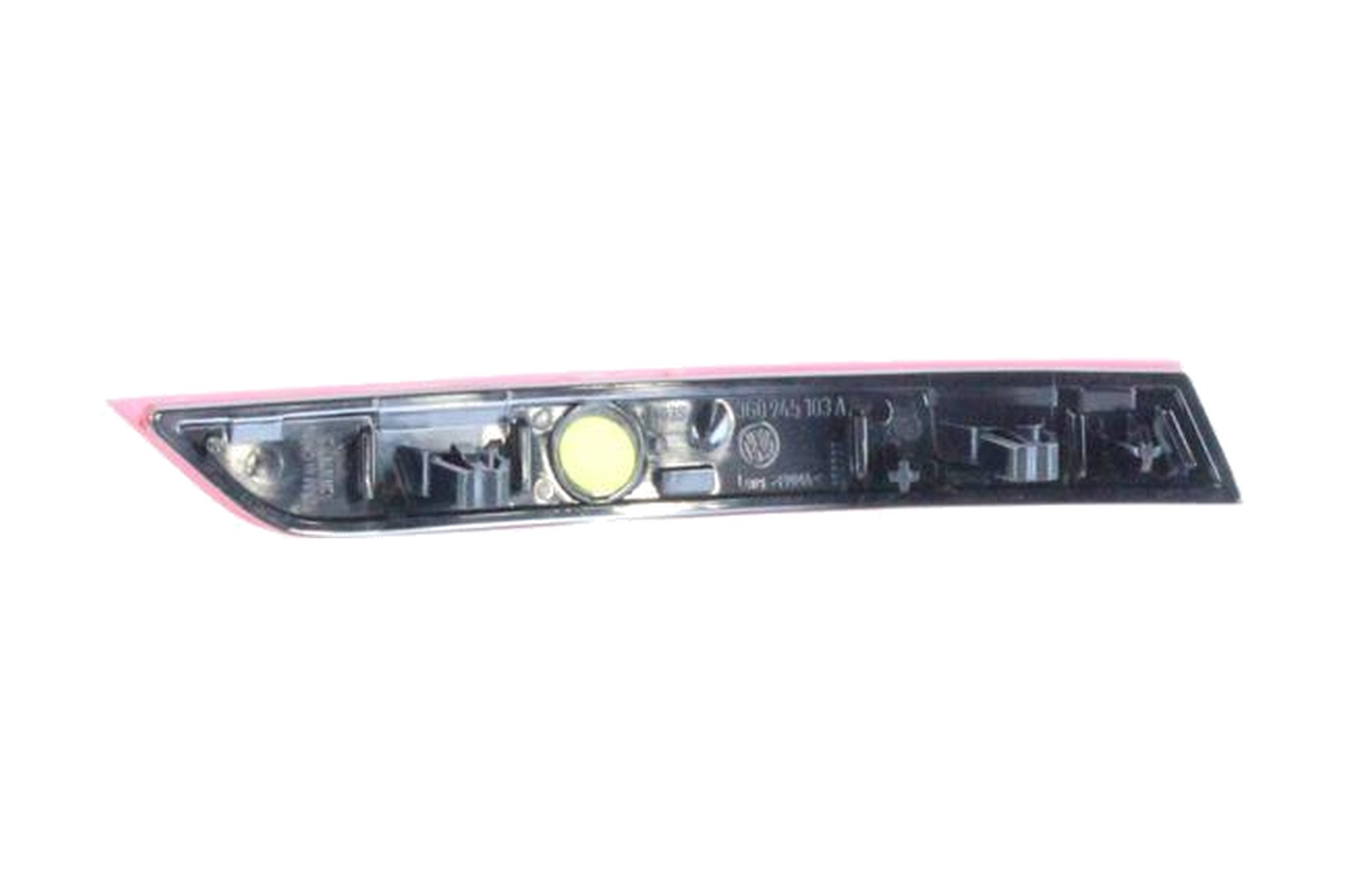 Refletor de Para-choque Vermelho Traseiro Esquerdo (Motorista) VW 3G0945103A - Imagem 12