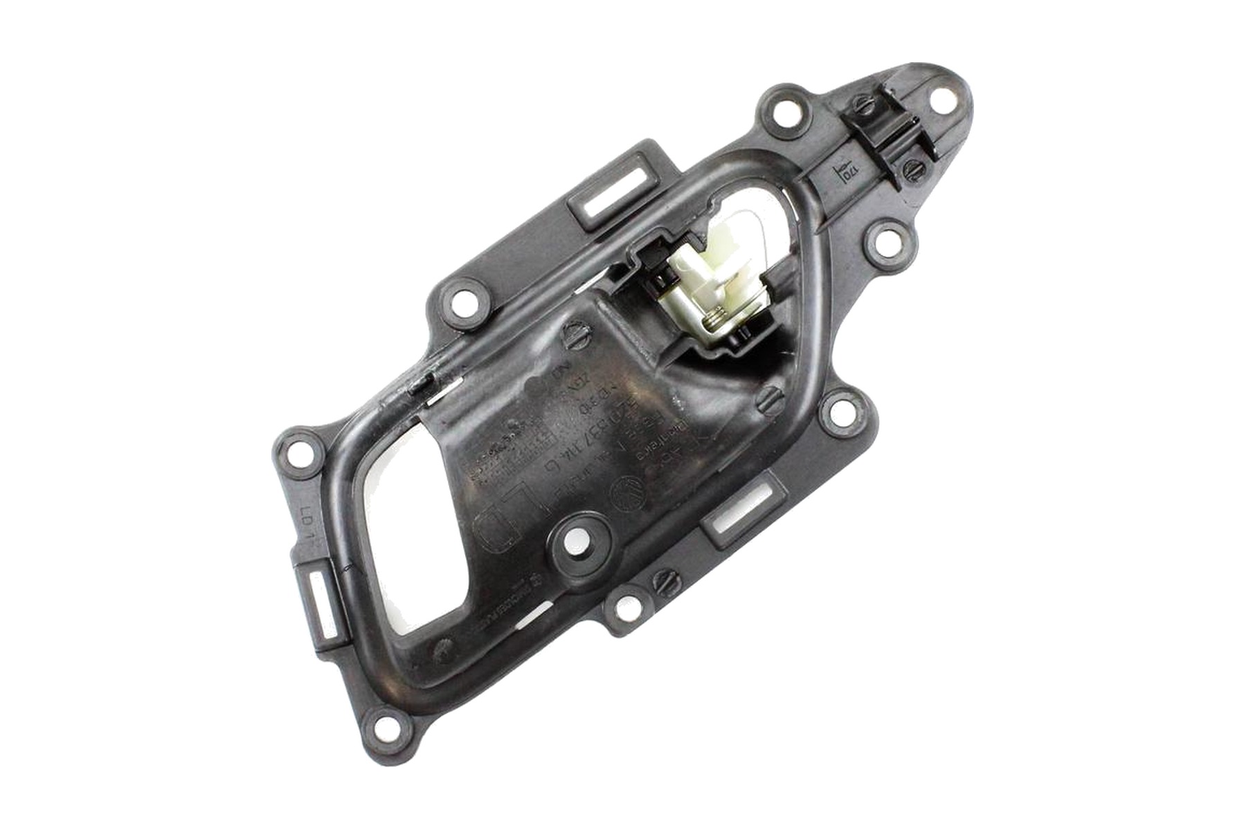 Carcaça de Maçaneta de Porta Interno VW 5Z0837114GEL7 - Imagem 3