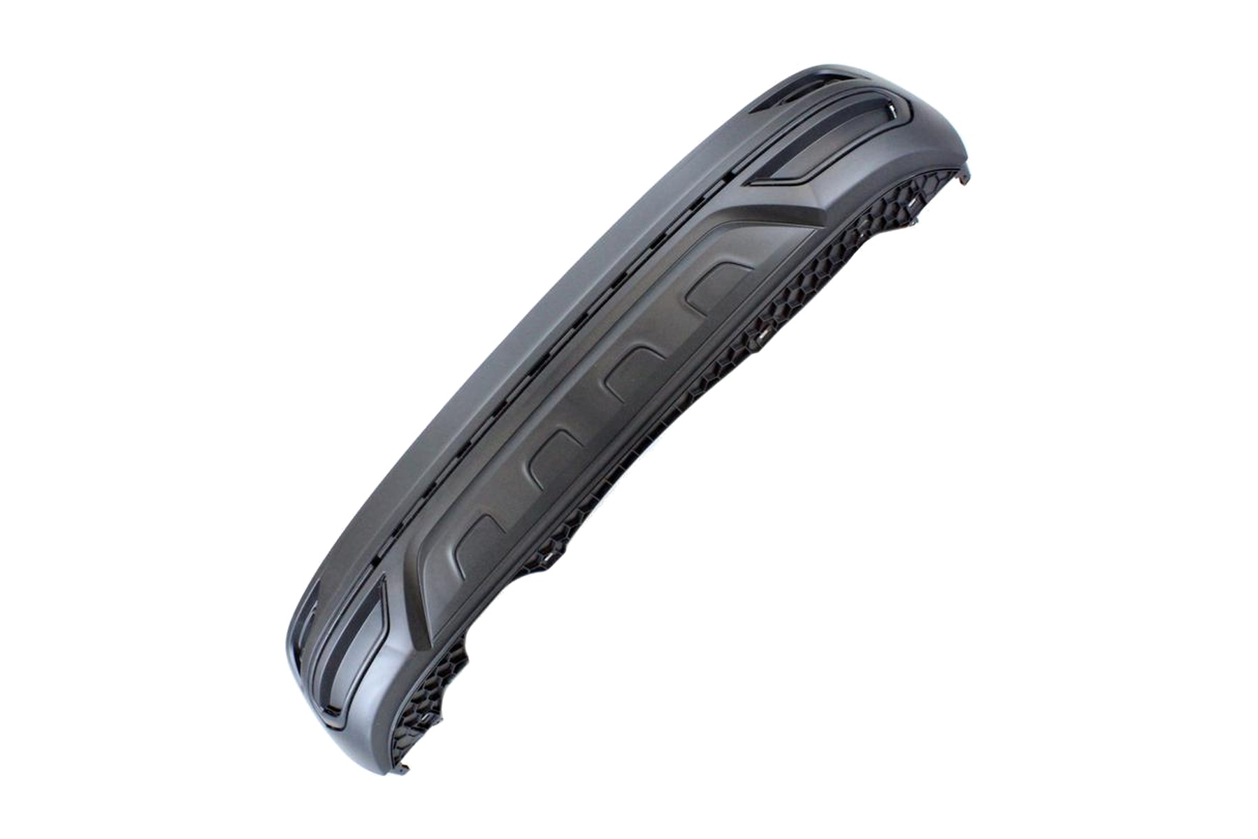 Spoiler Difusor de Para-choque Traseiro Central Preto Texturizado VW 2GP807521A9B9 - Imagem 2