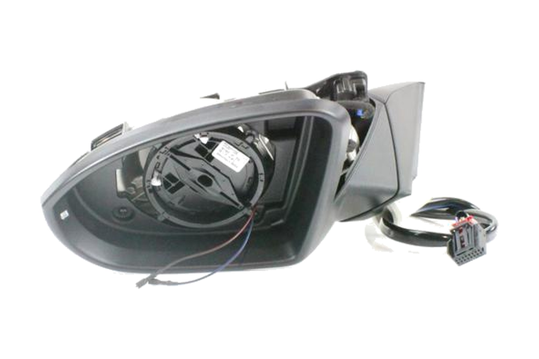 Espelho Retrovisor Preto Esquerdo (Motorista) Elétrico VW 5GB857507A9B9 - Imagem 24