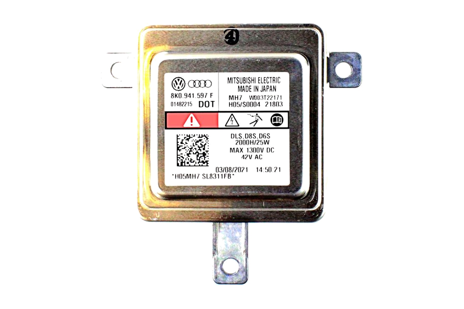 Módulo Reator de Lâmpada Farol Xenon VW 8K0941597F