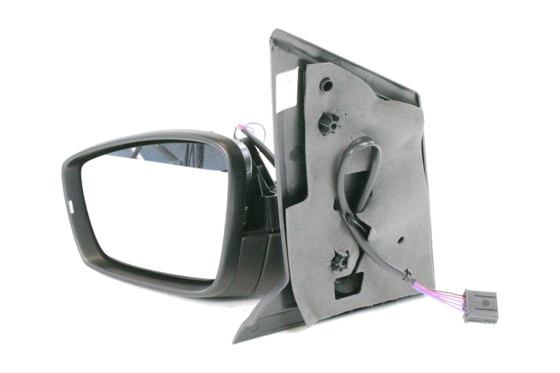Espelho Retrovisor Preto Esquerdo (Motorista) Elétrico VW 5Z1857507A9B9 - Imagem 4