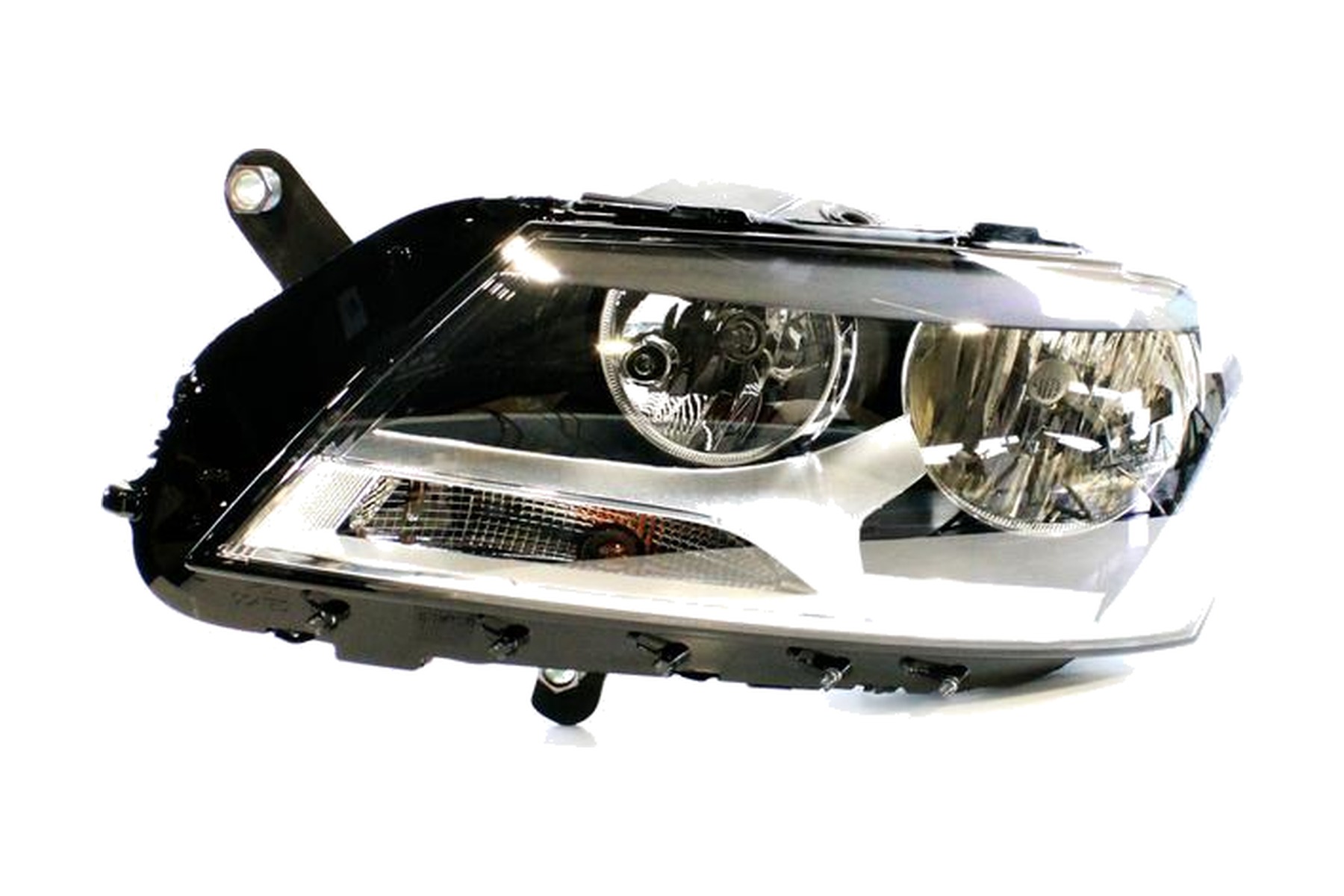 Farol Máscara Negra Esquerdo (Motorista) VW 3AB941005 - Imagem 23