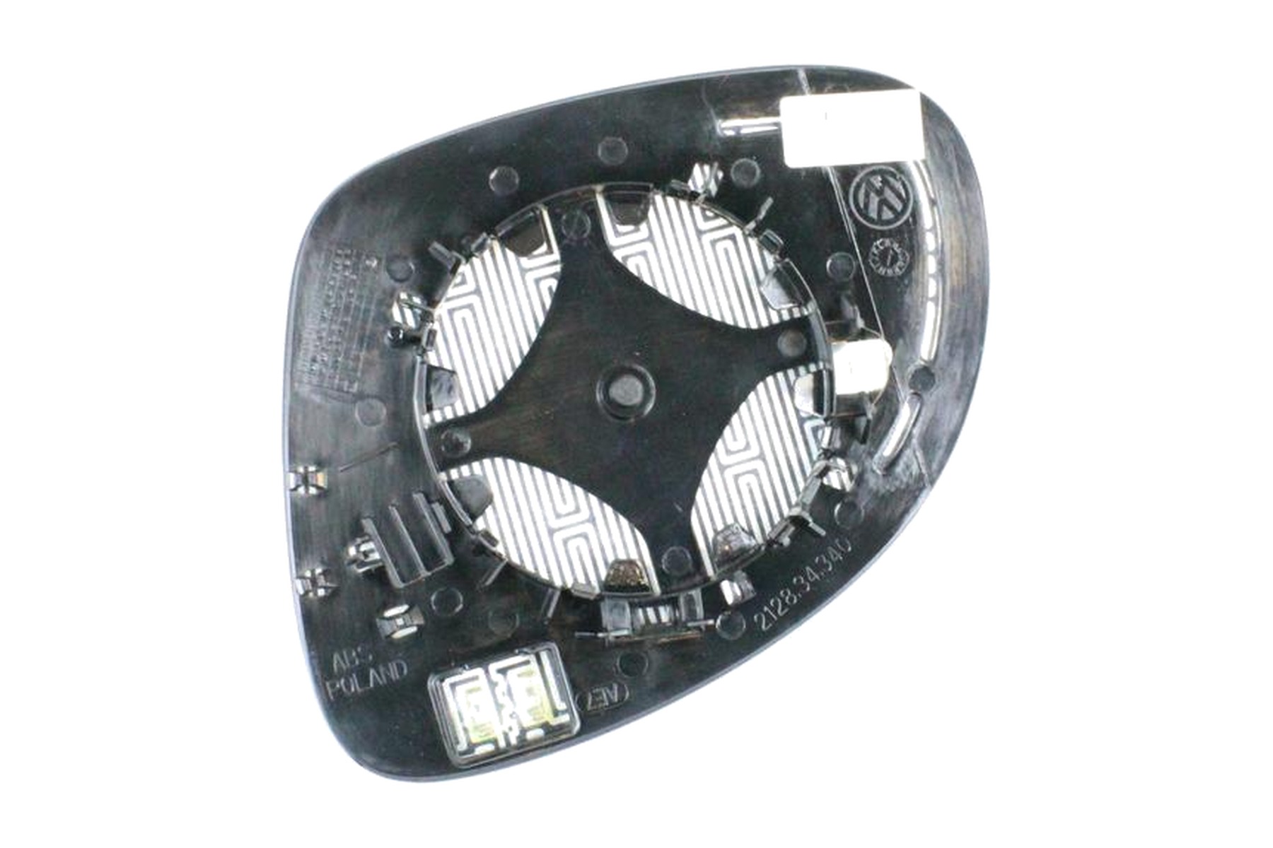 Vidro de Espelho Retrovisor Direito (Passageiro) VW 5N0857522 - Imagem 2