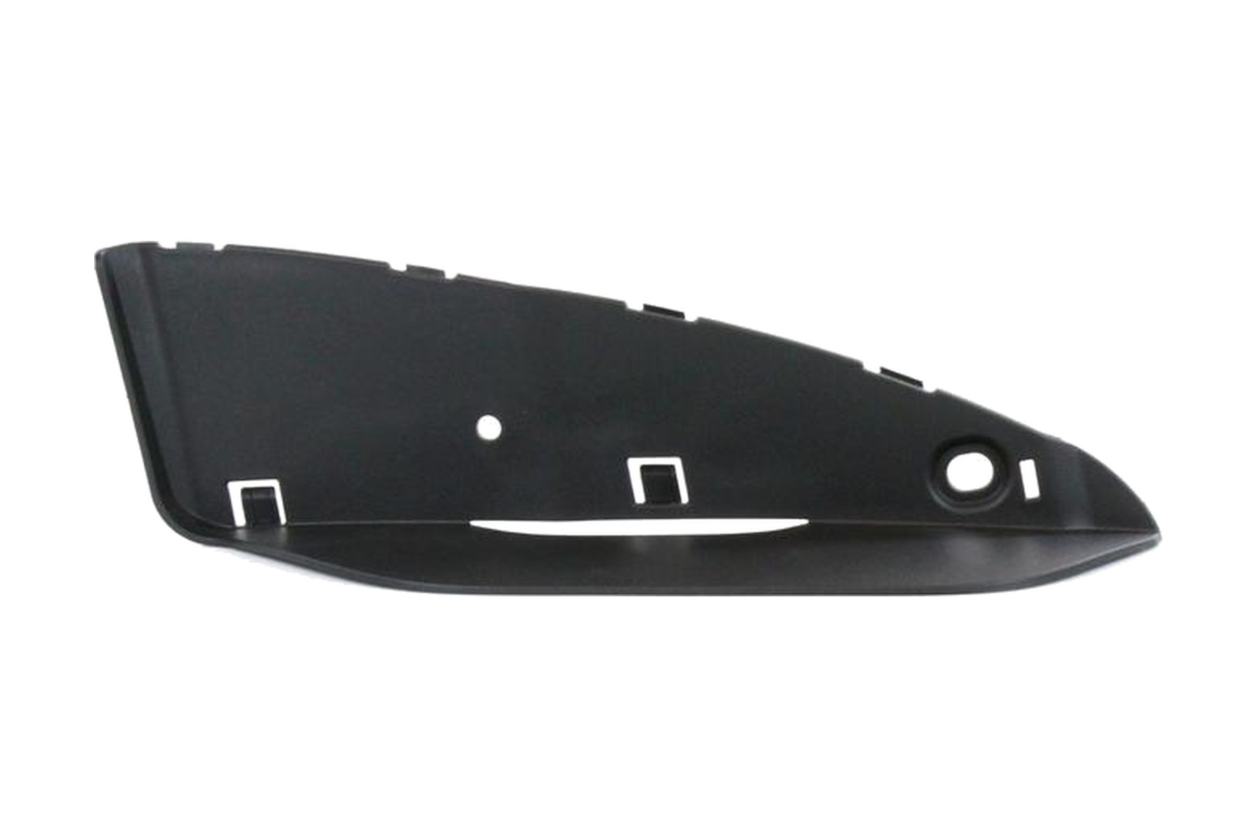 Spoiler Difusor de Para-choque Dianteiro Central Preto Texturizado VW 2H6805903B9B9
