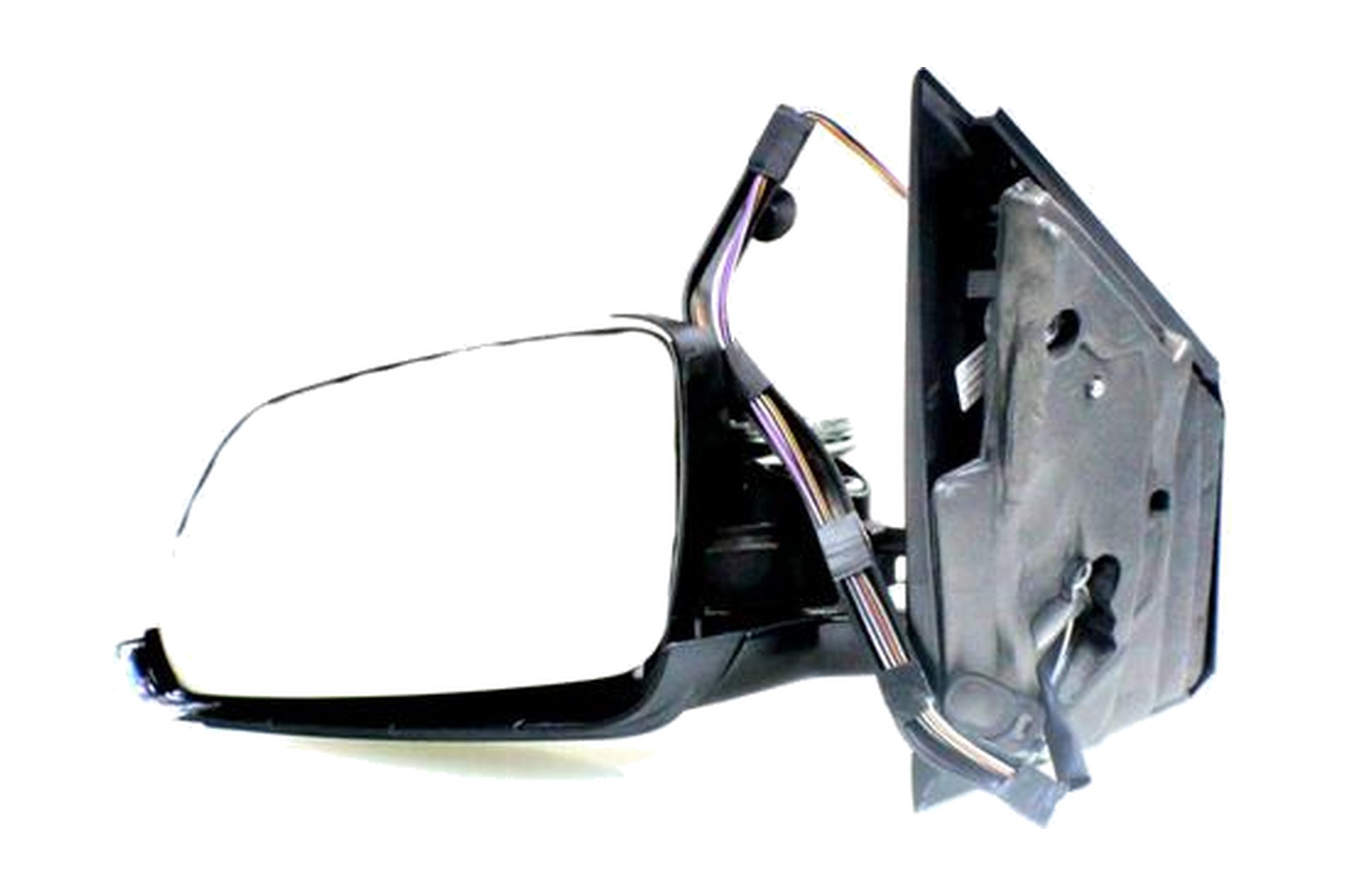 Espelho Retrovisor Preto Esquerdo (Motorista) Elétrico VW 6QE857507A9B9 - Imagem 3