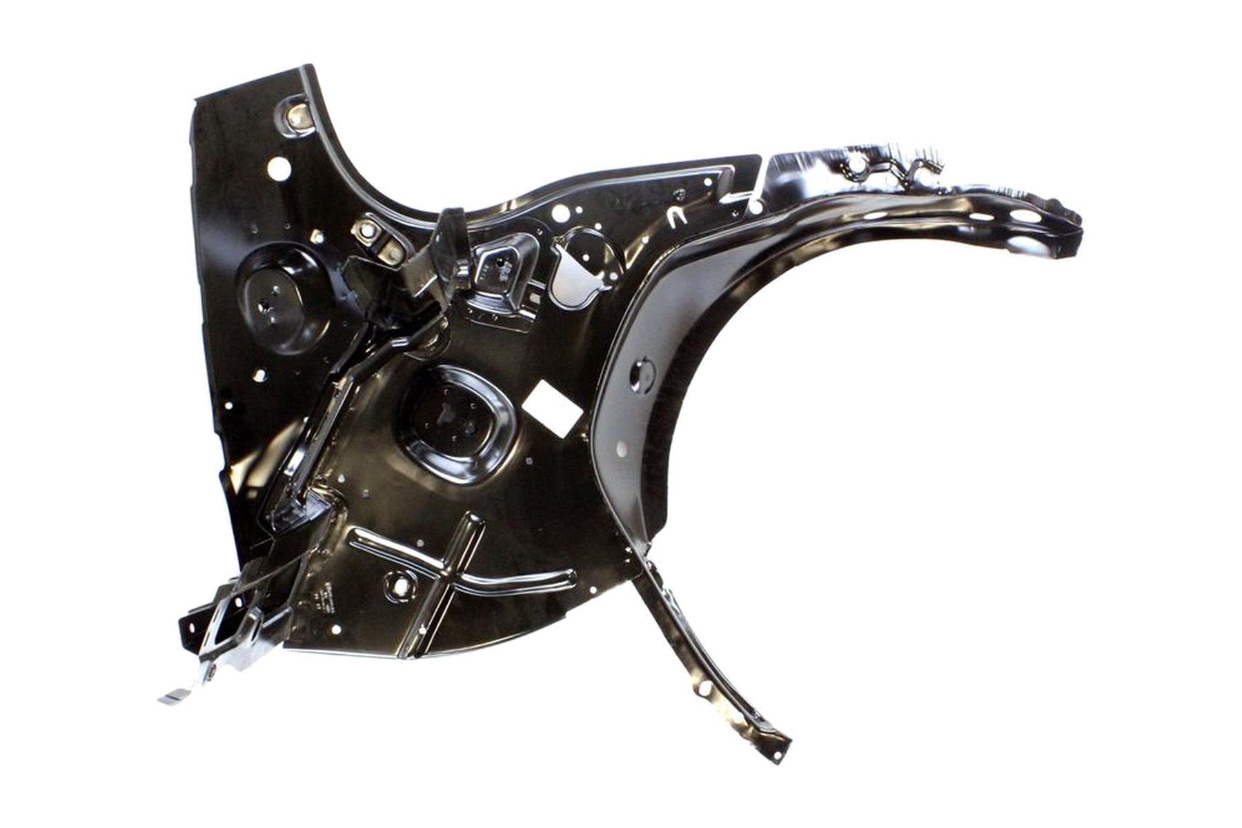 Chapa de Caixa de Roda Lateral Interno Traseiro VW 5U5809403CTR - Imagem 4