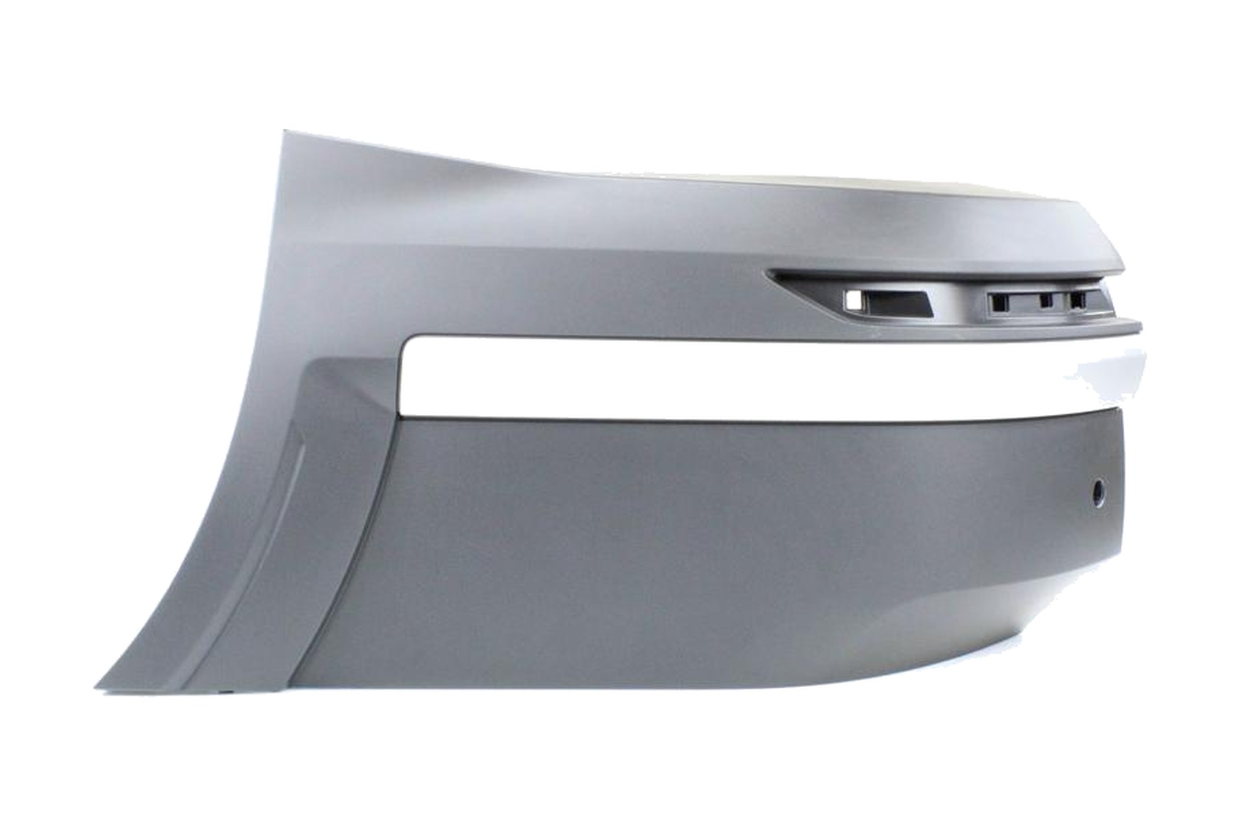 Para-choque Traseiro Direito (Passageiro) Texturizado Preto Fosco Prata VW 5U7807142MBAJ