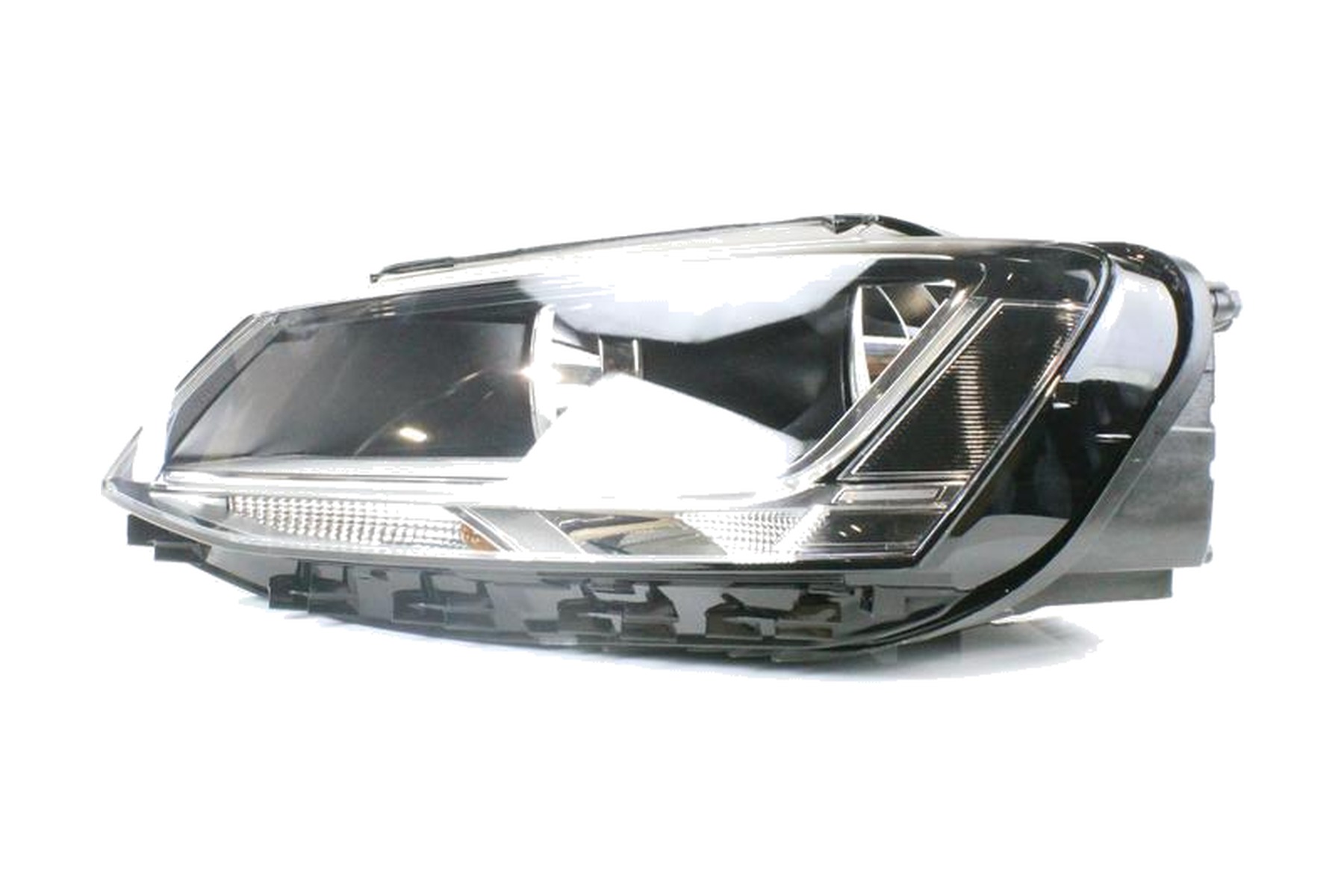 Farol Máscara Negra Esquerdo (Motorista) VW 5C7941005K - Imagem 3