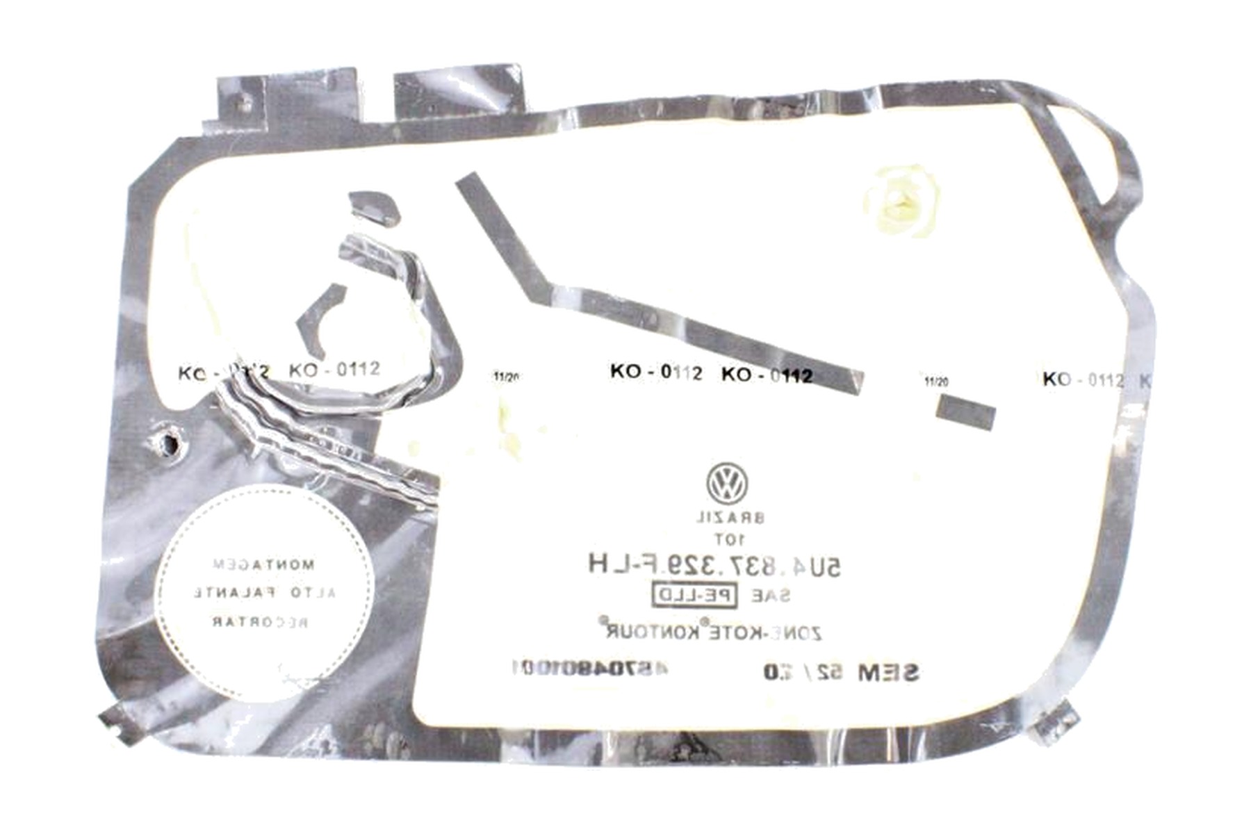 Capa de Proteção de Porta VW 5U4837329F - Imagem 4