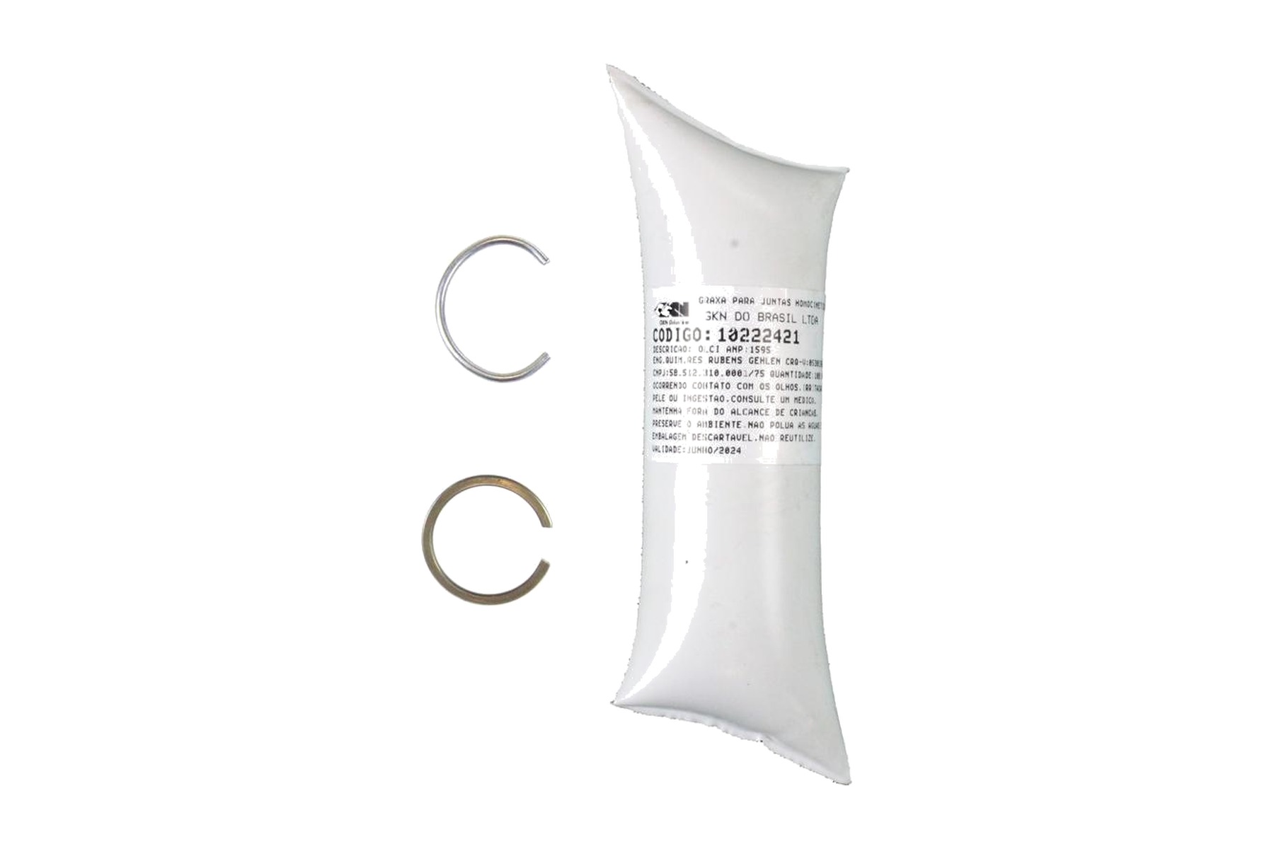 Kit de Coifa de Junta Homocinética VW 2QB498201 - Imagem 3
