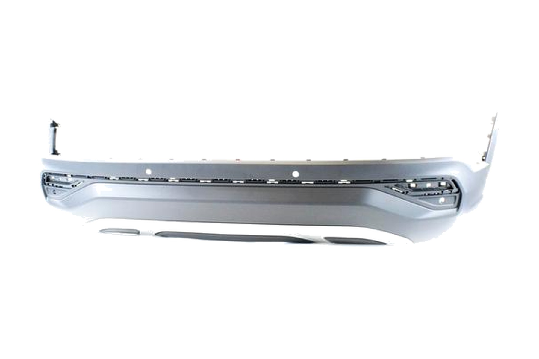 Spoiler Traseiro Texturizado Preto Fosco Prata VW 2G5807417A8FW - Imagem 2