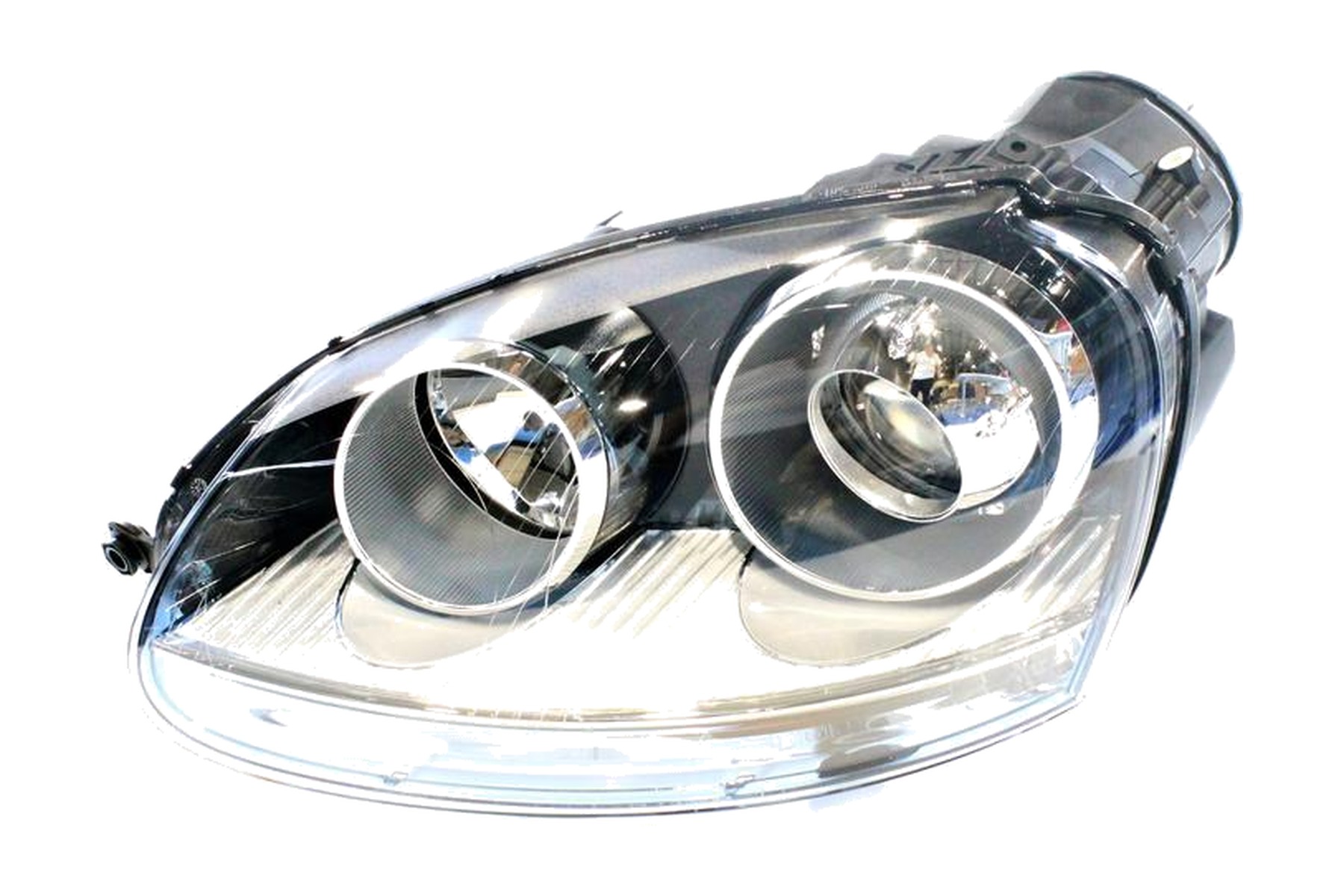 Farol Máscara Negra Esquerdo (Motorista) Xenon Duplo VW 1K6941039