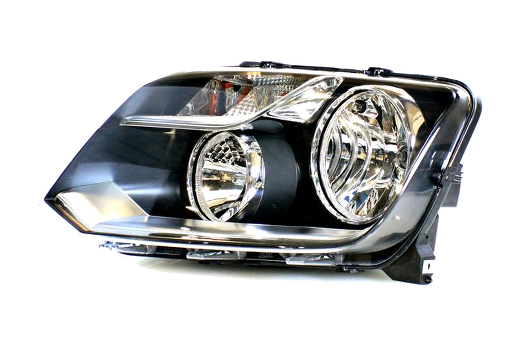Farol Máscara Negra Esquerdo (Motorista) VW 2H1941015AA - Imagem 2