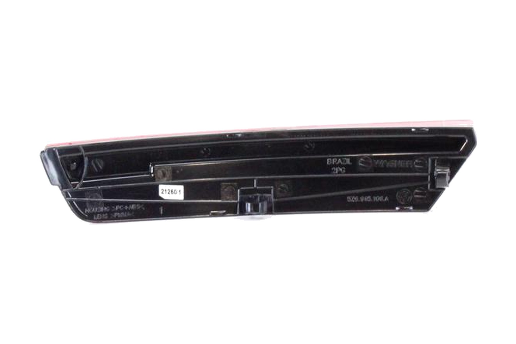 Refletor de Para-choque Vermelho Traseiro Direito (Passageiro) VW 5Z6945106A - Imagem 12