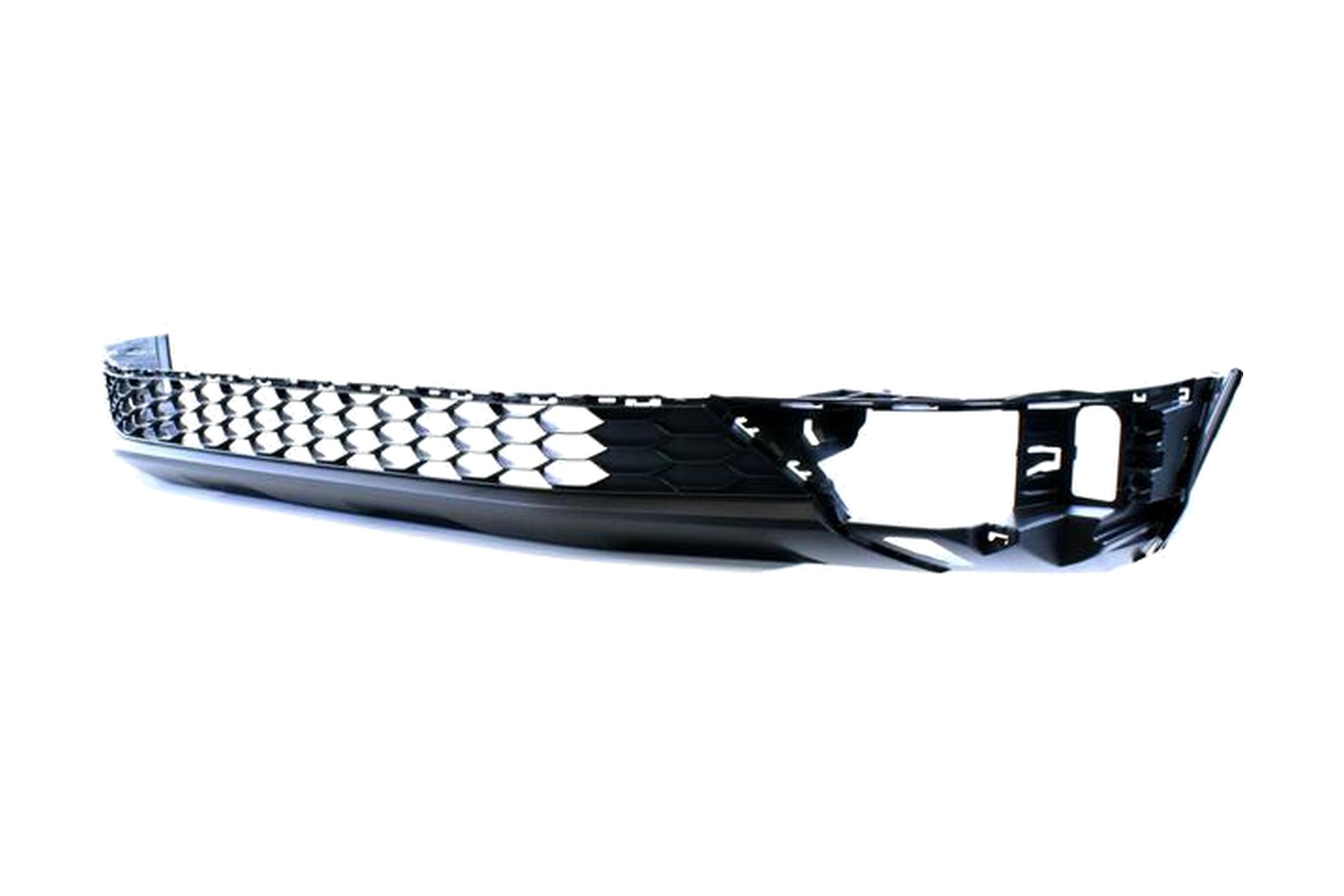 Spoiler Difusor de Para-choque Dianteiro Central Preto Texturizado VW 5NN8059039B9 - Imagem 4