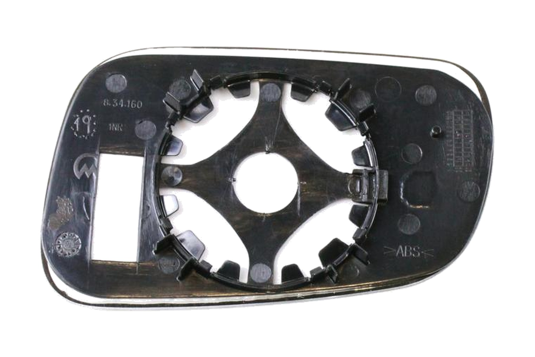 Vidro de Espelho Retrovisor Direito (Passageiro) VW 5W0857522B - Imagem 2
