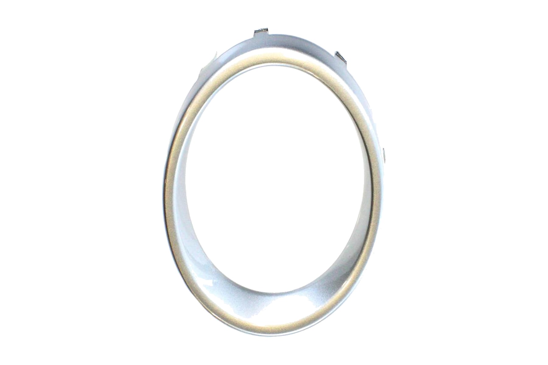 Friso de Moldura de Farol de Milha Prata Fosco Esquerdo (Motorista) Dianteiro VW 5U0853657APF9 - Imagem 2
