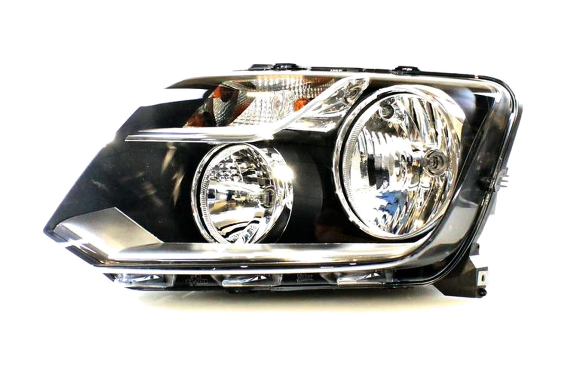 Farol Máscara Negra Esquerdo (Motorista) VW 2H2941015L
