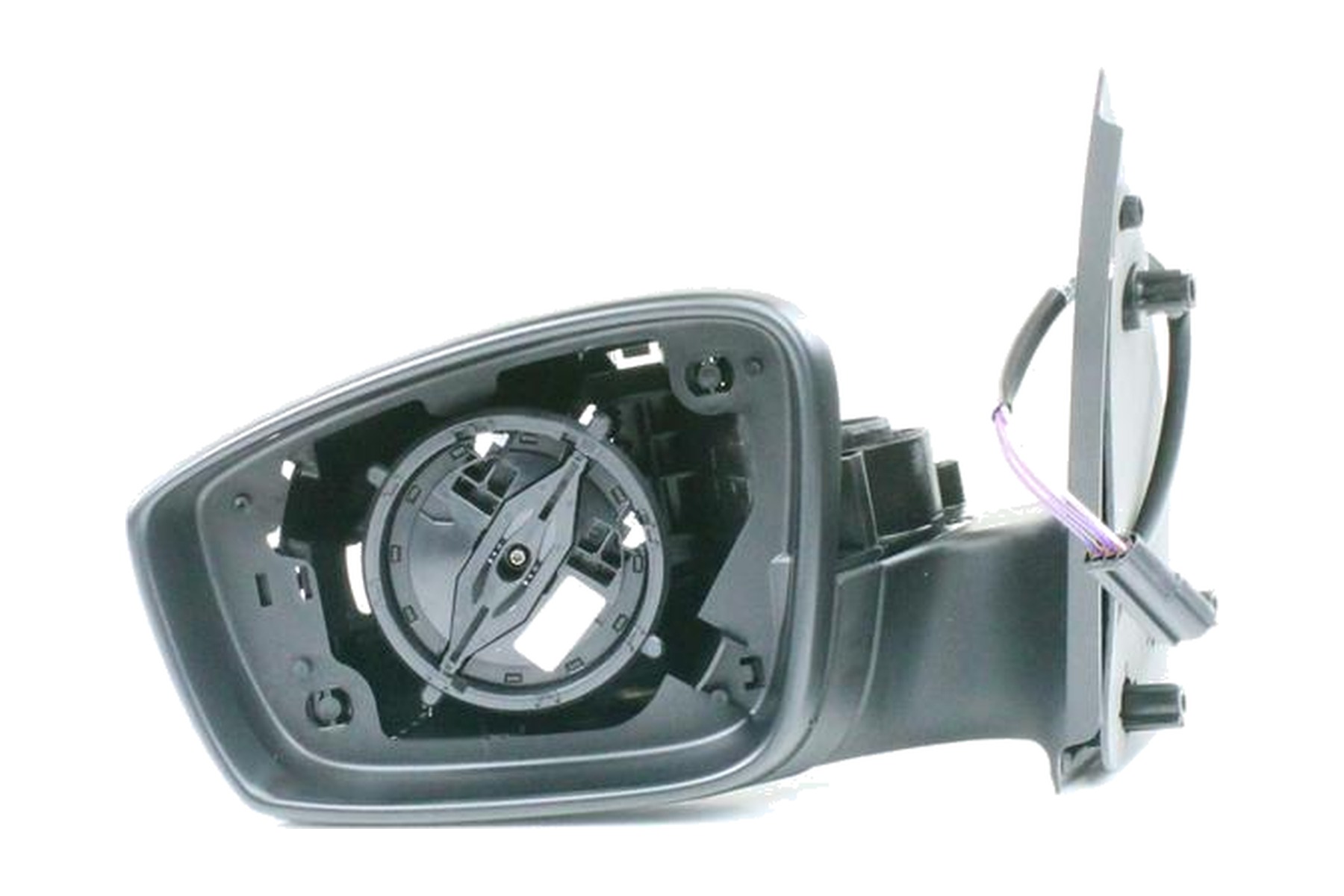 Espelho Retrovisor Preto Esquerdo (Motorista) Elétrico VW 5U1857507M1NN