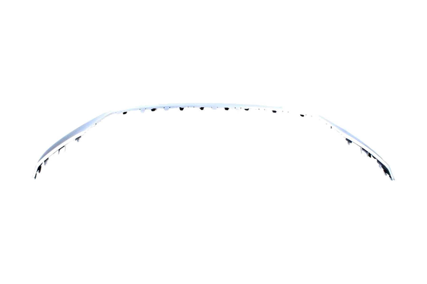 Spoiler Difusor de Para-choque Prata Fosco Preto Texturizado VW 5Z0807833DEL7