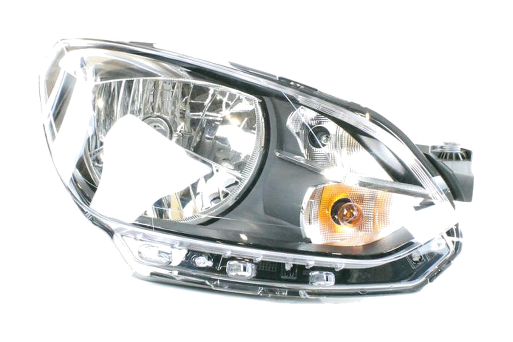 Farol Direito (Passageiro) Máscara Negra VW 1SB941016 - Imagem 2