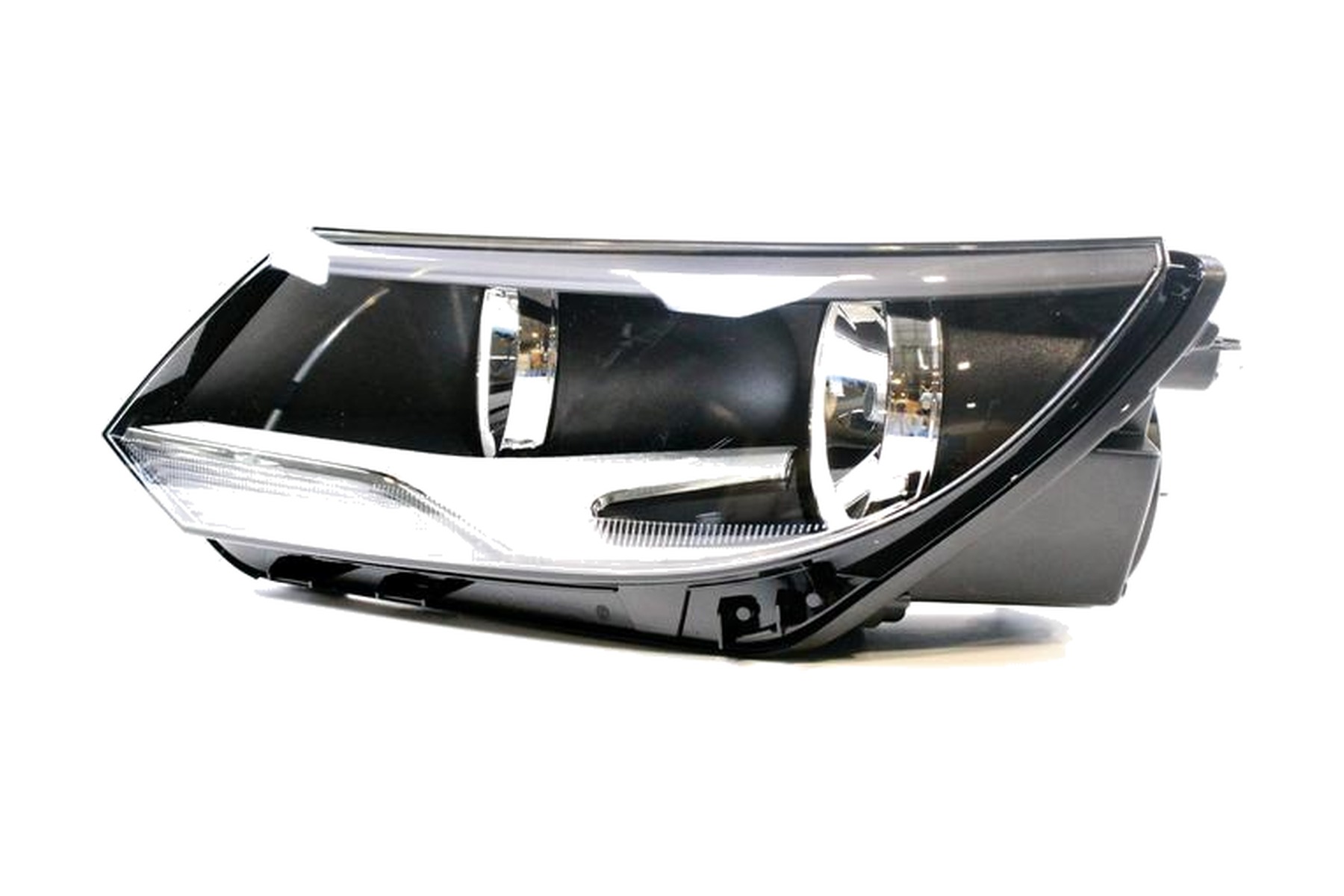 Farol Máscara Negra Esquerdo (Motorista) VW 5N1941005C - Imagem 3