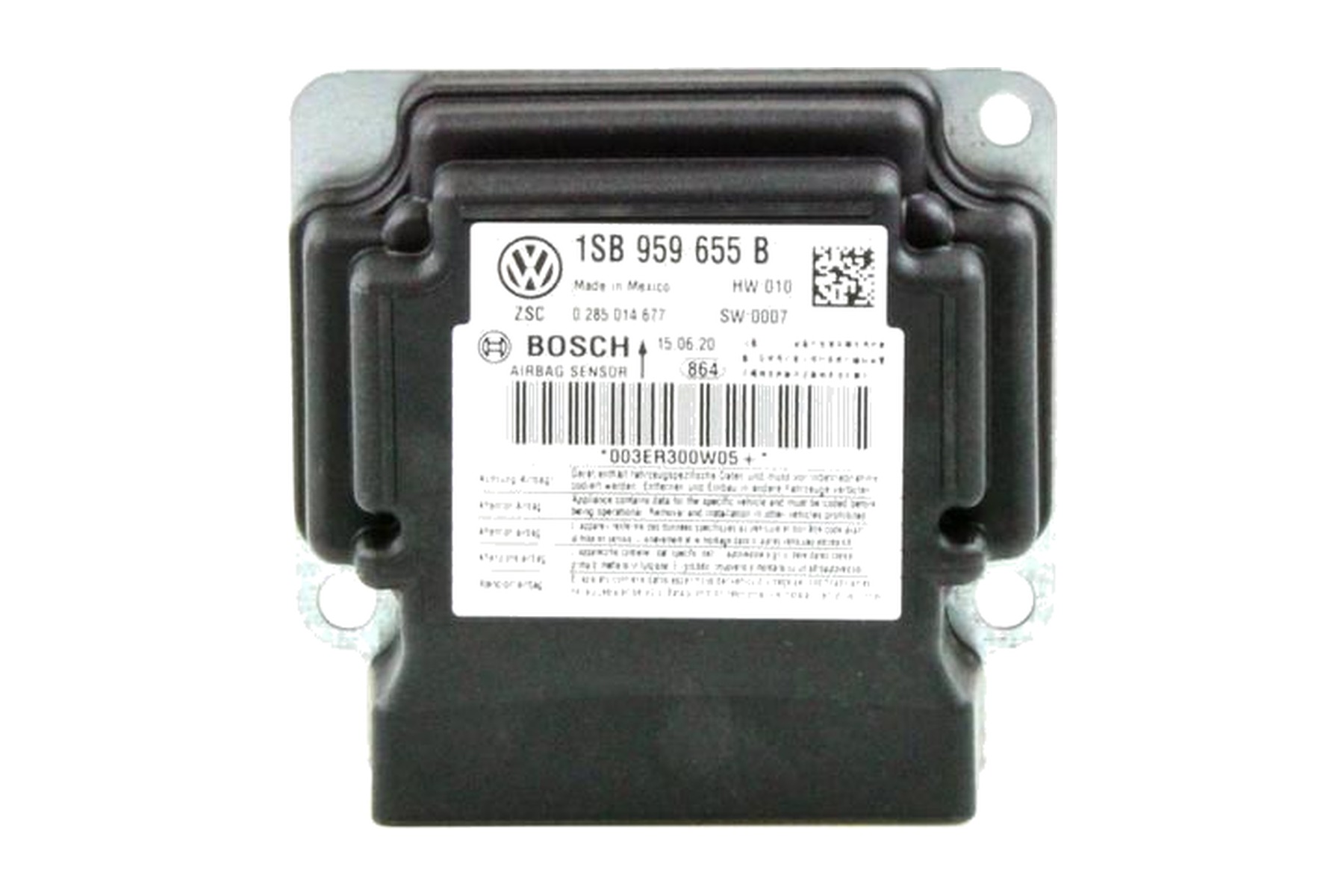 Módulo Eletrônico de Airbag VW 1SB959655B - Imagem 2