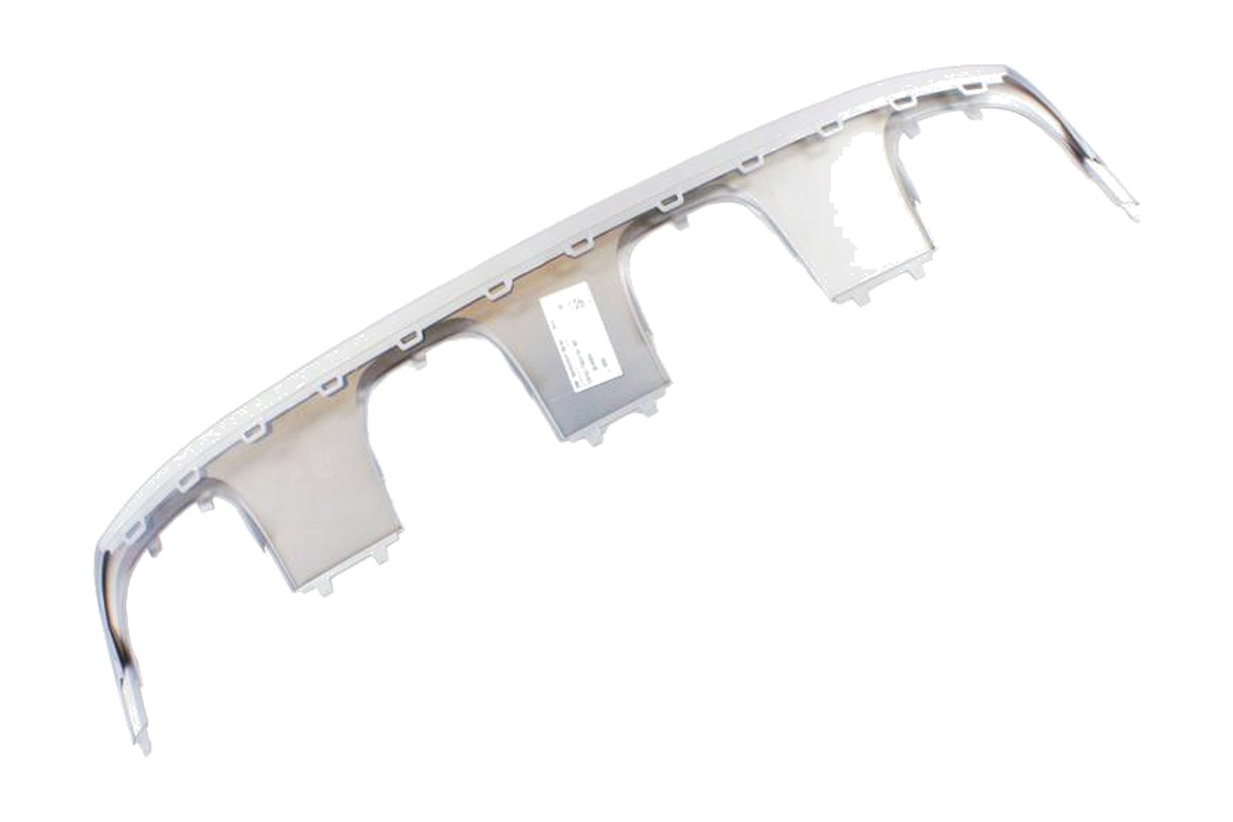 Spoiler Difusor de Para-choque Dianteiro Central Prata Fosco VW 2GK8075322UC - Imagem 3