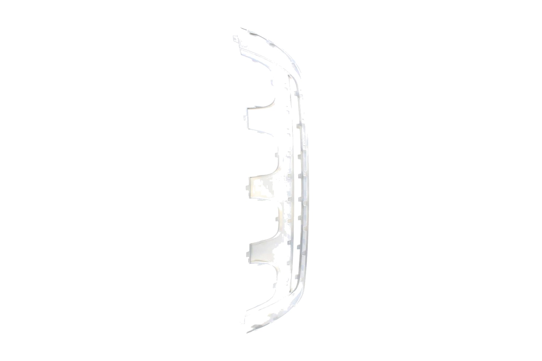 Spoiler Difusor de Para-choque Traseiro Central Prata Fosco VW 2GK8075682UC - Imagem 2