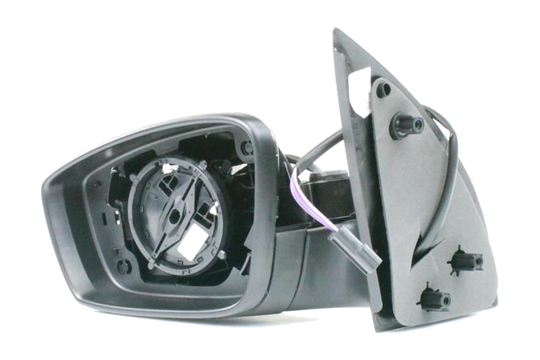 Espelho Retrovisor Preto Esquerdo (Motorista) Elétrico VW 5U1857507M1NN - Imagem 3