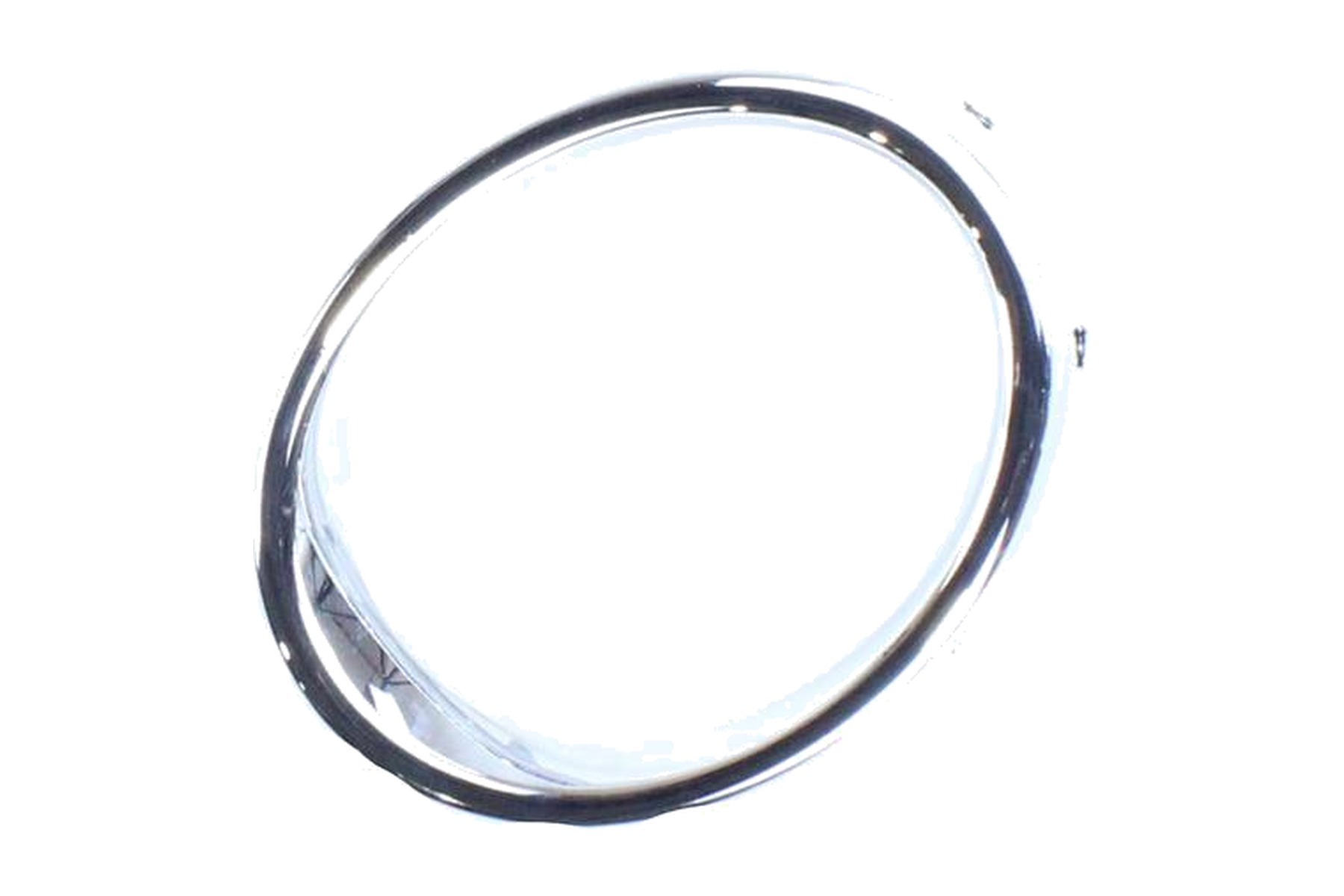 Friso de Moldura de Farol de Milha Cromado Brilhante Esquerdo (Motorista) Dianteiro VW 5U0853657 - Imagem 2