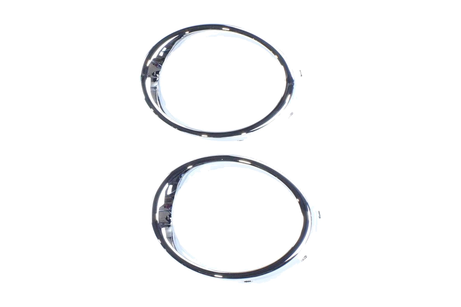 Friso de Moldura de Farol de Milha Cromado Brilhante Esquerdo (Motorista) Dianteiro VW 5U0853657 - Imagem 4