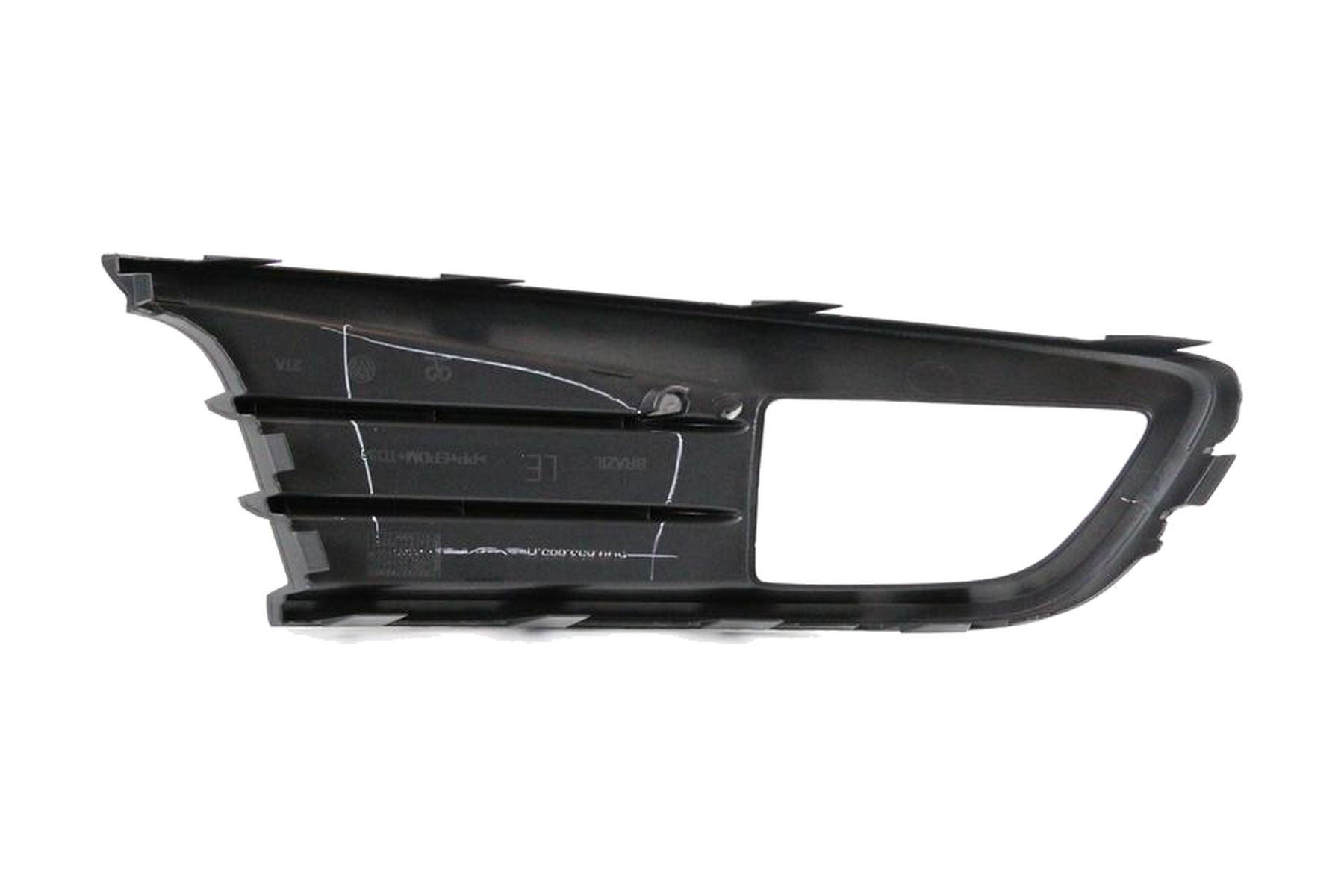 Moldura de Farol de Milha Esquerdo (Motorista) Dianteiro VW 5U0853665H9B9 - Imagem 4