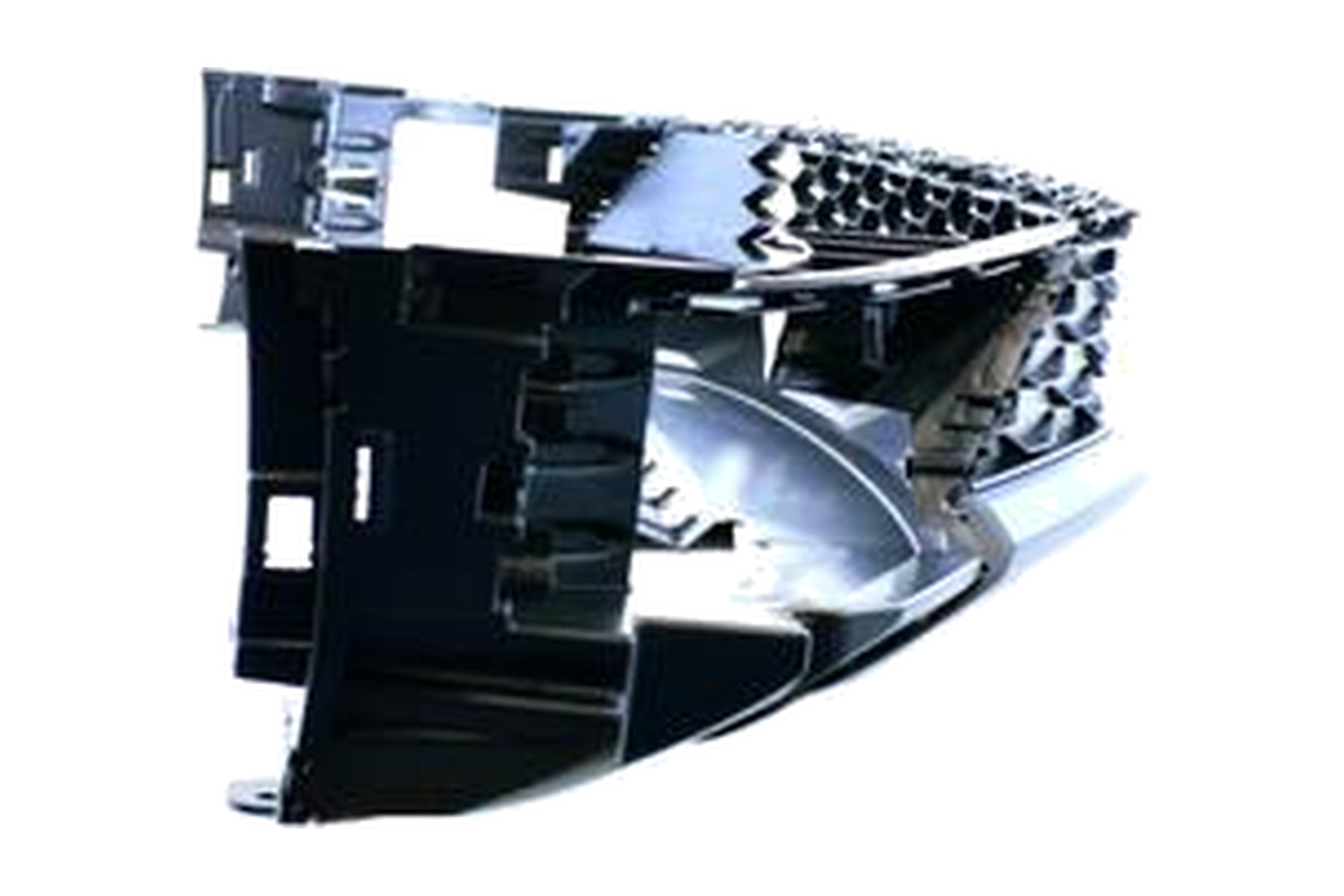 Spoiler Difusor de Para-choque Dianteiro Central Preto Texturizado VW 5NN8059039B9 - Imagem 18
