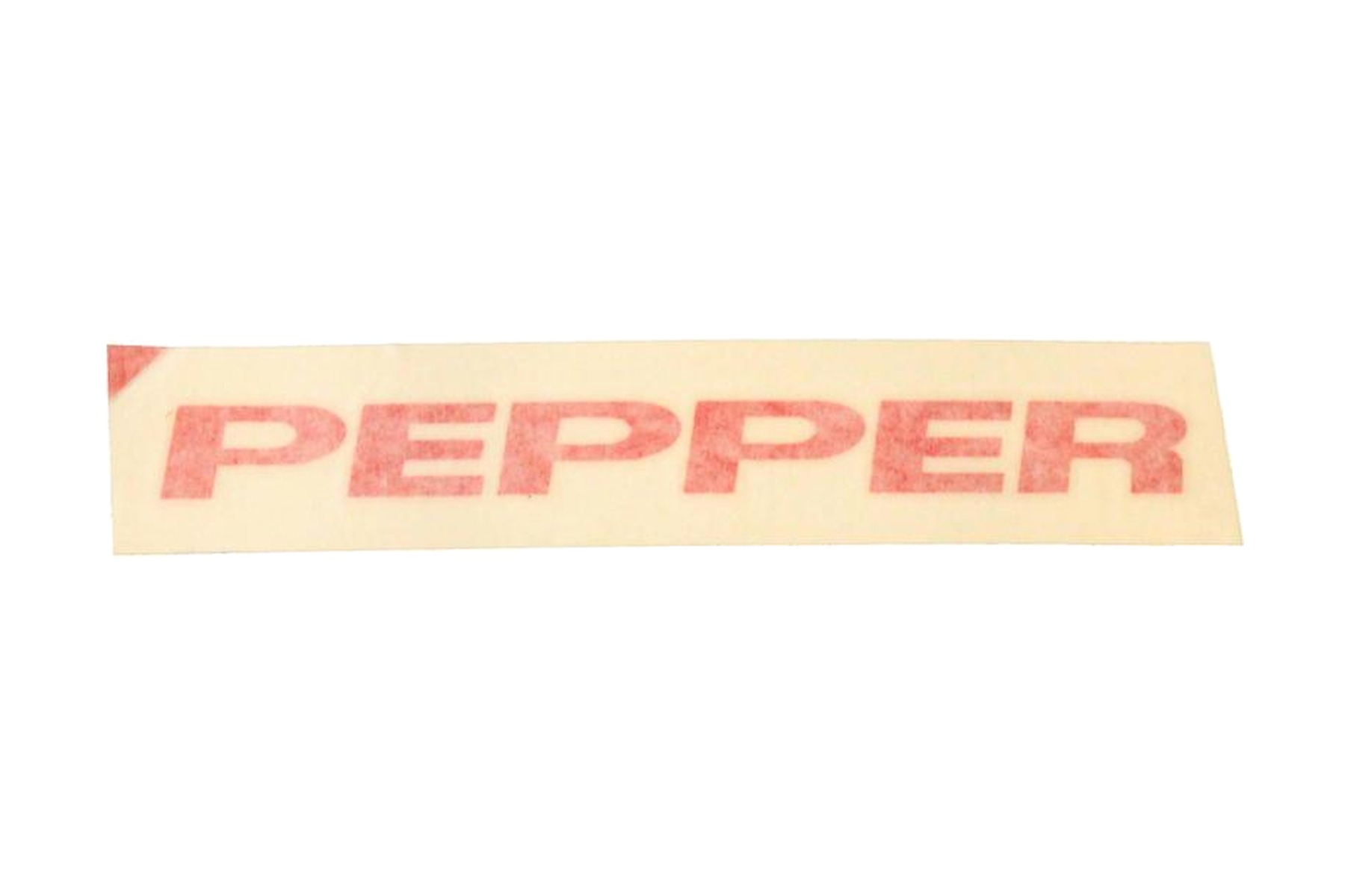 Adesivo de Porta Dianteiro Direito (Passageiro) Pepper Vermelho VW 5Z0853422BY3D - Imagem 2