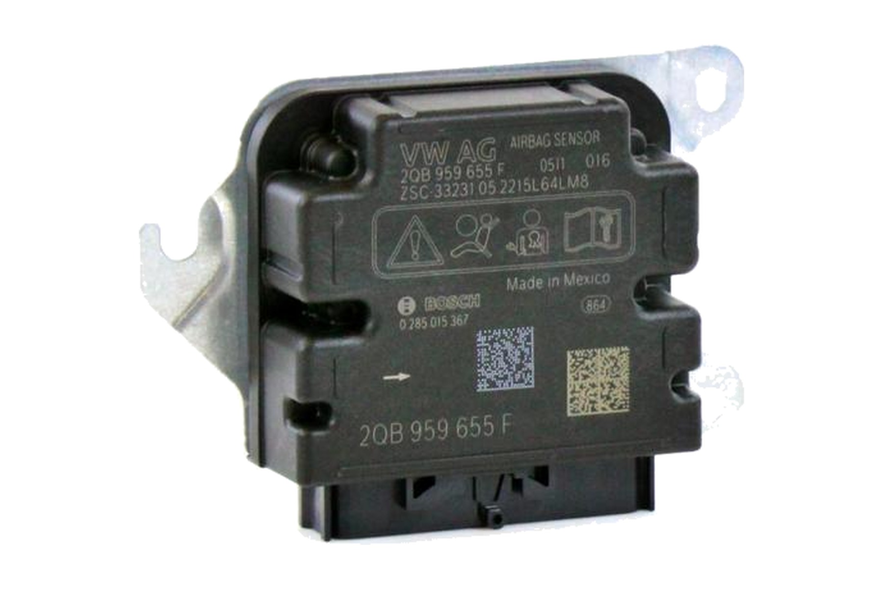 Módulo Eletrônico de Airbag VW 2QB959655F - Imagem 12