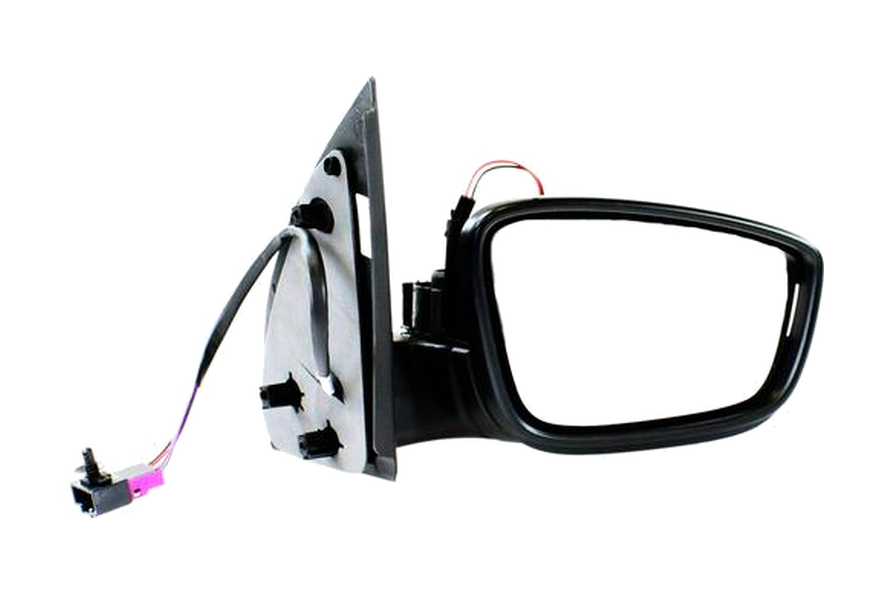 Espelho Retrovisor Preto Direito (Passageiro) Elétrico VW 5U1857508H1NN - Imagem 24