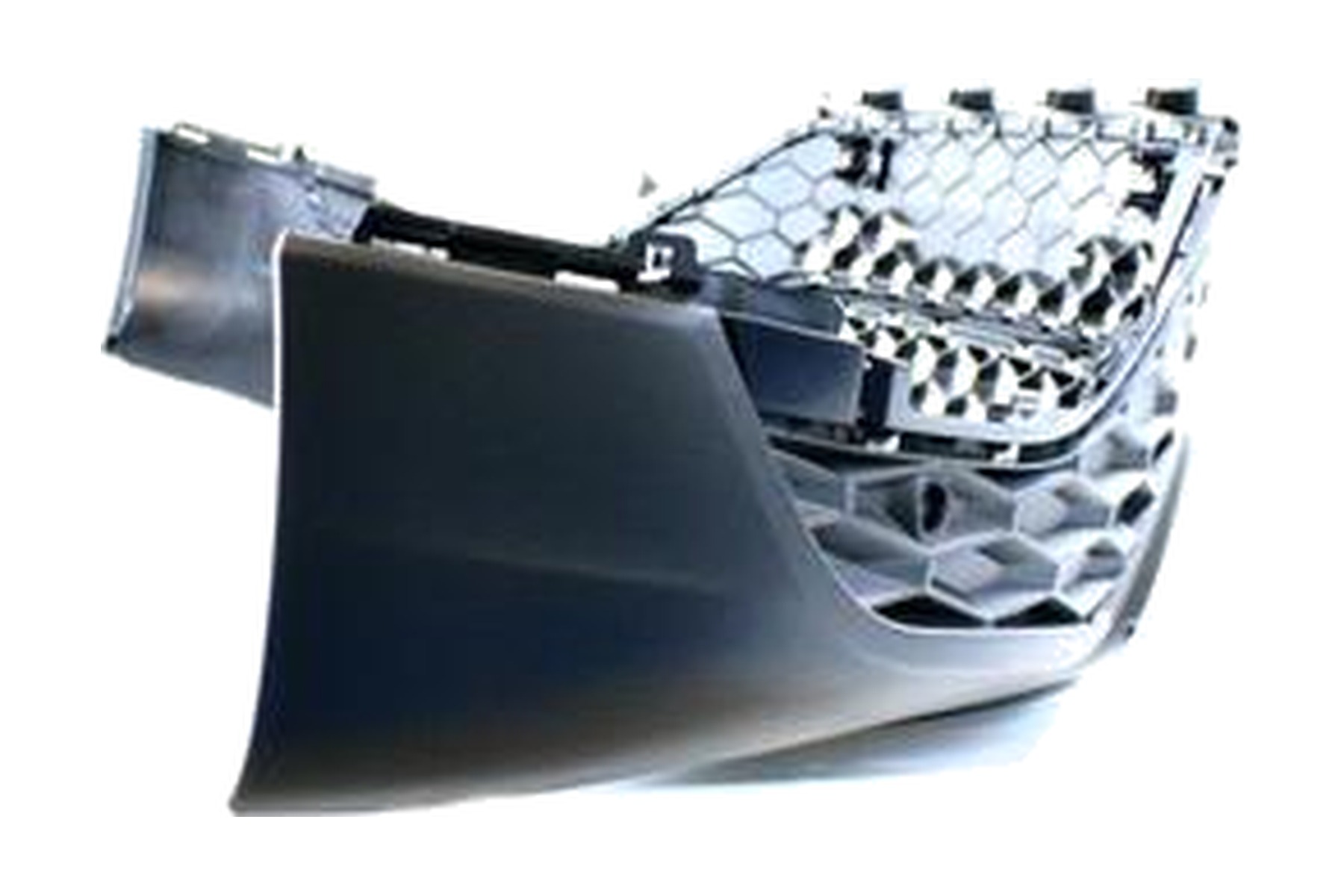 Spoiler Difusor de Para-choque Dianteiro Central Preto Texturizado VW 2GK8059019B9 - Imagem 18